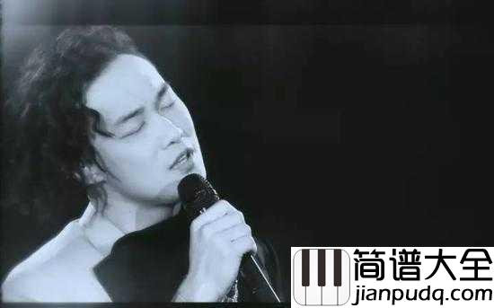 一丝不挂简谱_陈奕迅_只等你给另一对手擒获__以为青丝