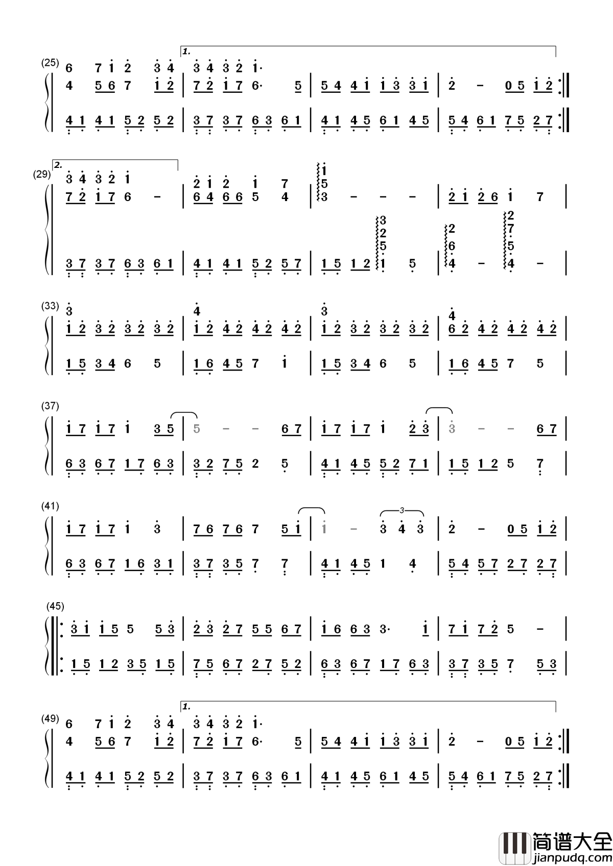 小酒窝简谱___林俊杰;蔡卓妍___小酒窝长睫毛_是你最美的记号