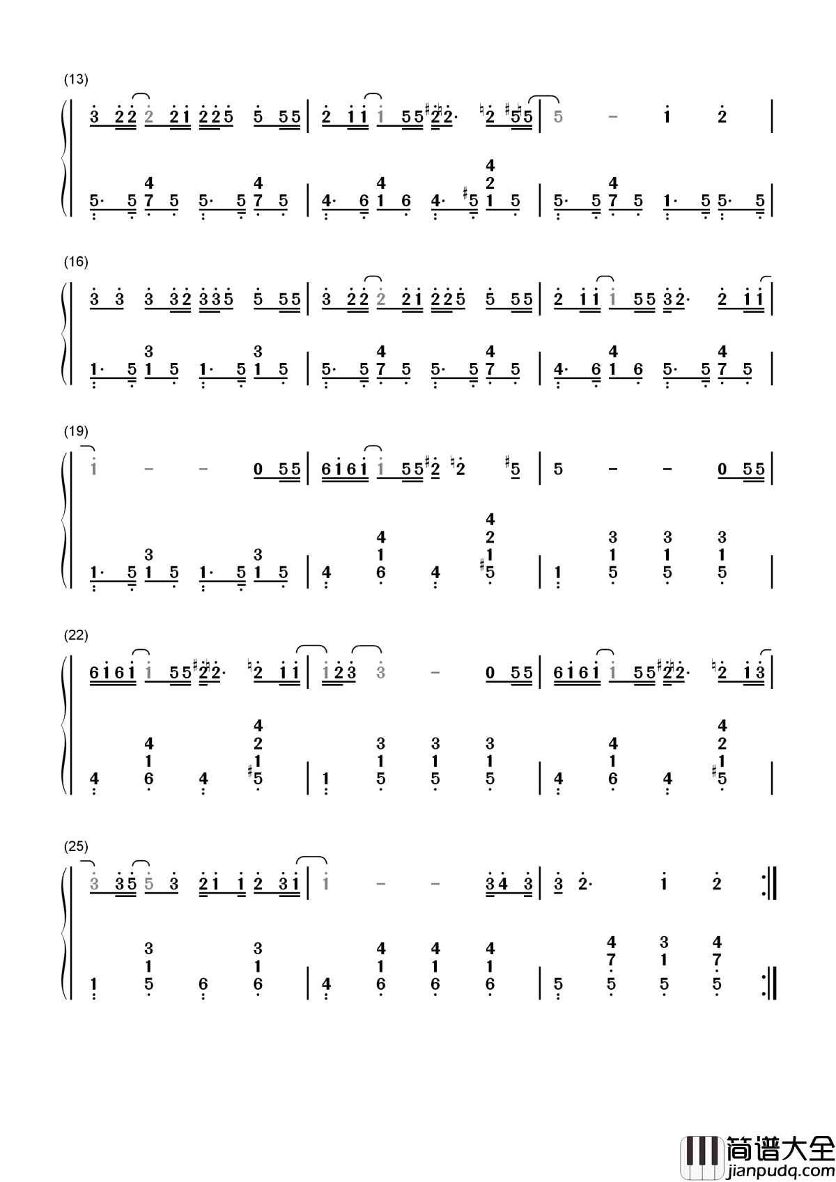 至少还有你简谱___林忆莲___一首情歌也会感动你