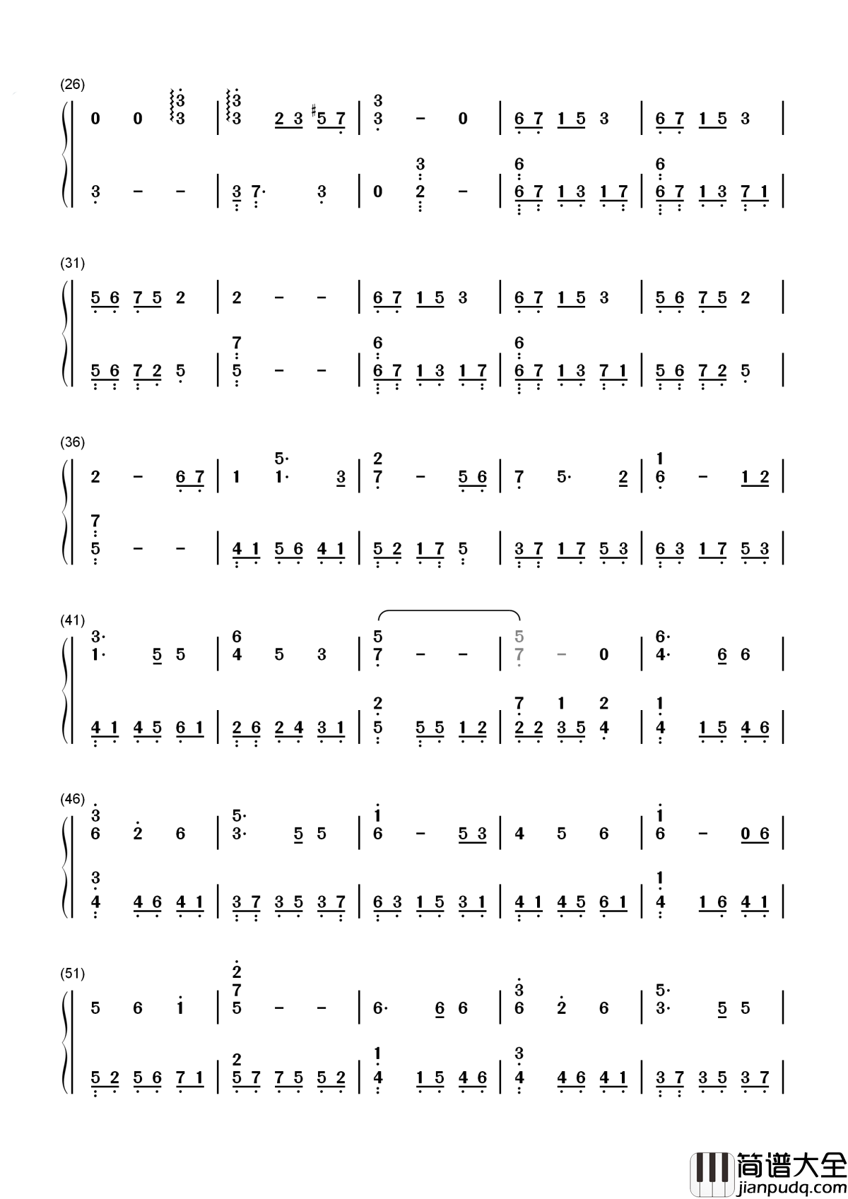 失忆蝴蝶简谱_陈奕迅_不用沦为伴侣_别寻是惹非