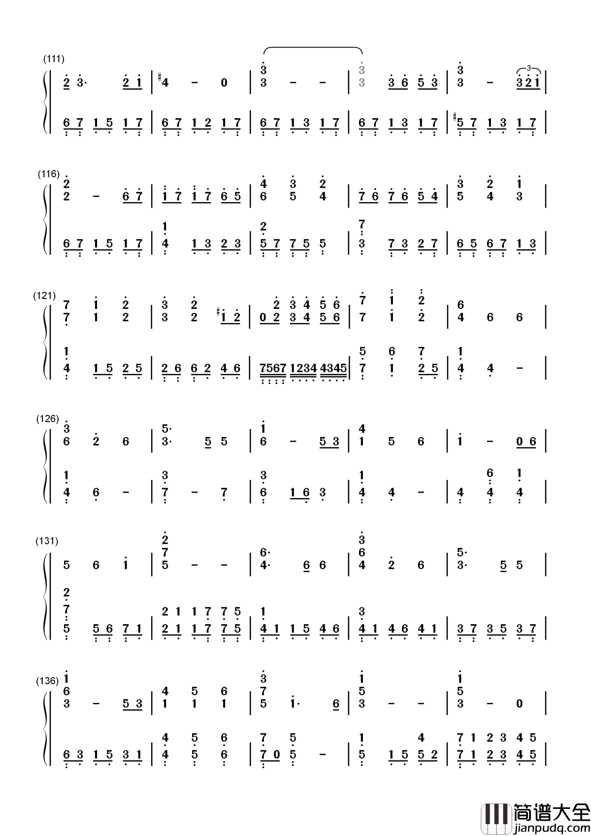 失忆蝴蝶简谱_陈奕迅_不用沦为伴侣_别寻是惹非