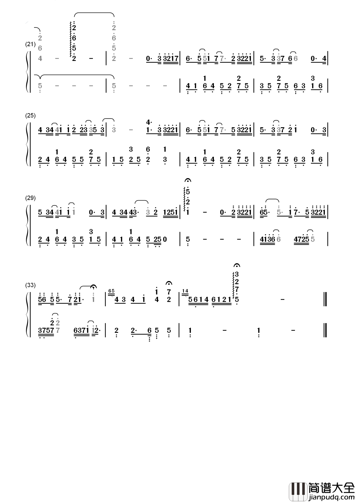 哑巴简谱_薛之谦_你可以当我哑巴一样，反正我也不擅长抵抗