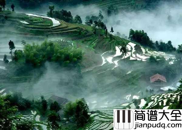 浏阳河简谱_李谷一_弯过了几道弯,浓浓的湘里情!