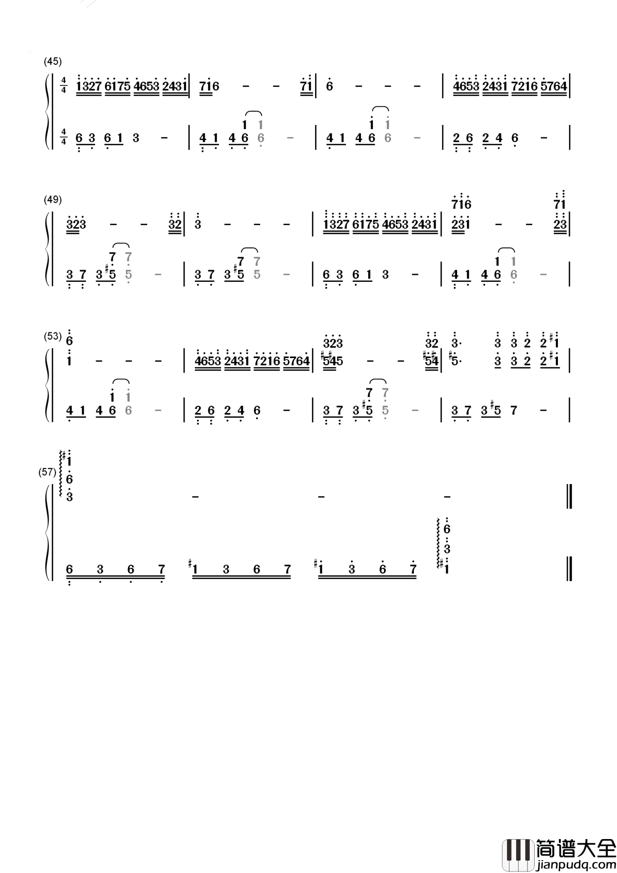 渡情简谱_左宏元/张慧清新白娘子传奇电视剧插曲