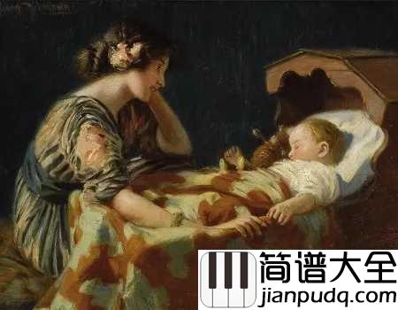 摇篮曲简谱_舒伯特_渗透进灵魂的温暖吟唱,放松疲惫