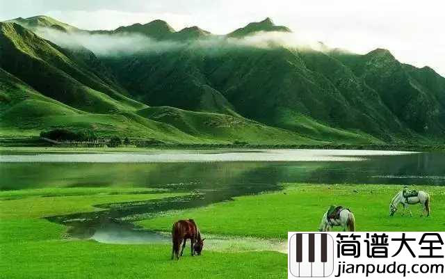 父亲的草原母亲的河简谱_充满感染力的歌声深沉内敛，情怀动人