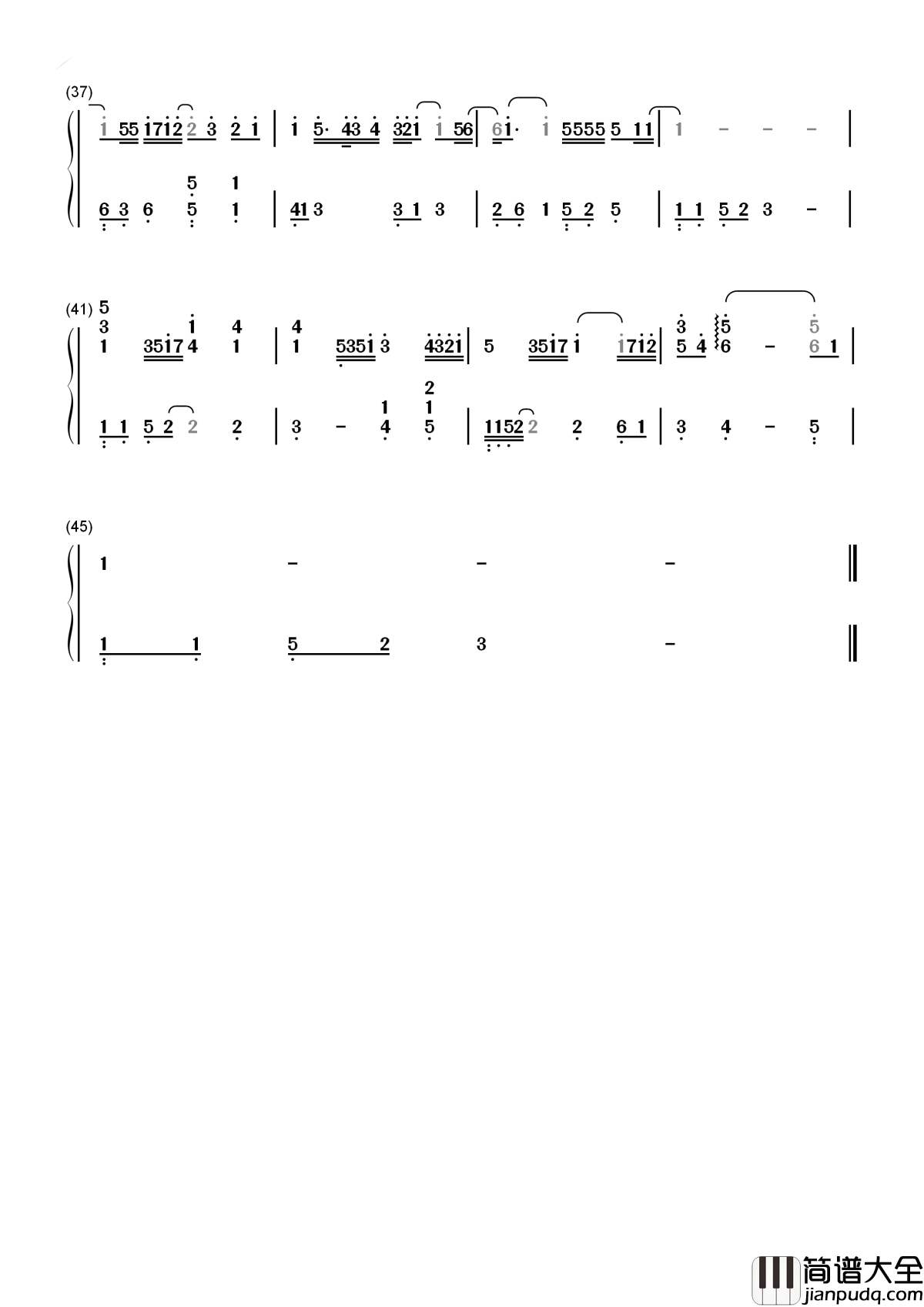 飞云之下简谱_韩红/林俊杰_这是一首最好听的信