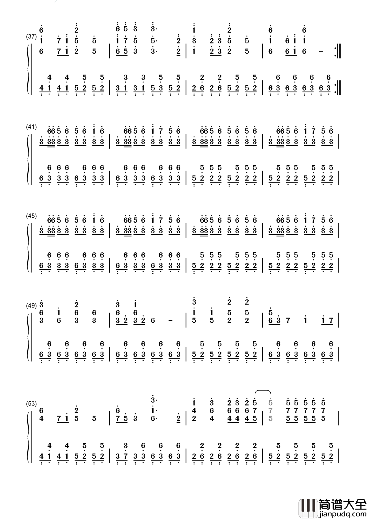 小苹果简谱_筷子兄弟_国内至今无法超越的神曲
