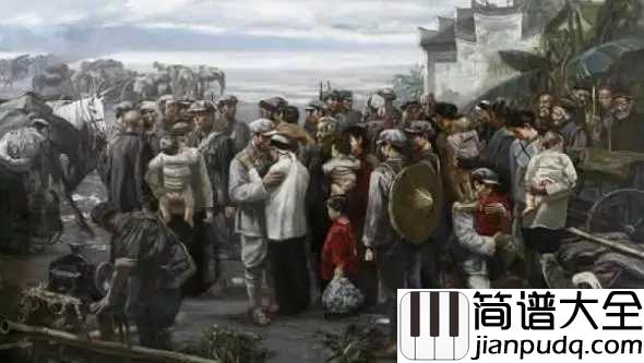 十送红军简谱_宋祖英_唱出了多少老红军的爱国情怀