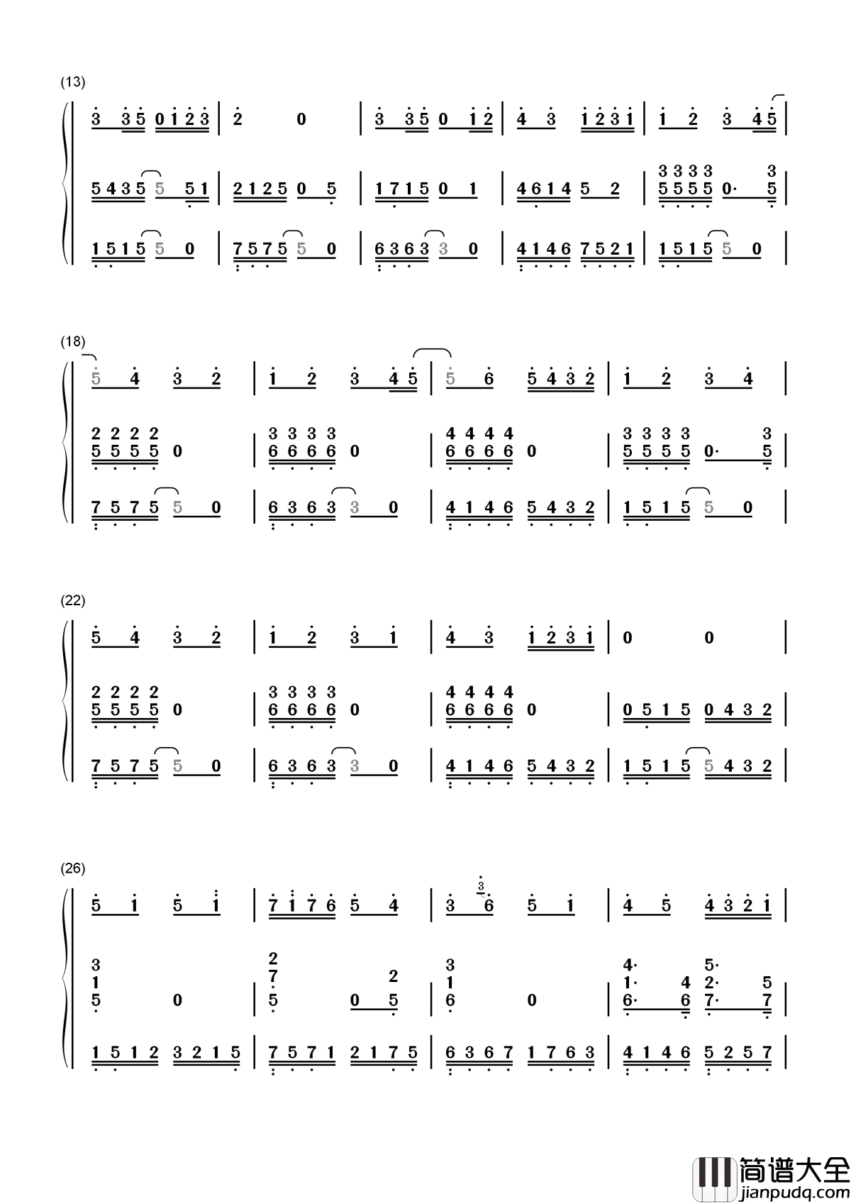 香水百合简谱_张韶涵_有个恋爱想跟你谈谈