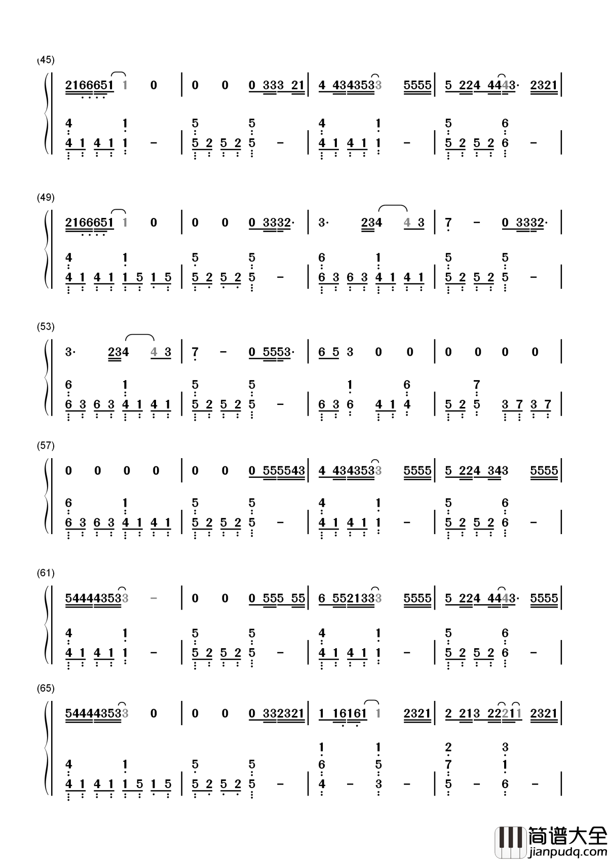 Let_Her_Go简谱_是英国民谣创作歌手Passenger经典歌曲