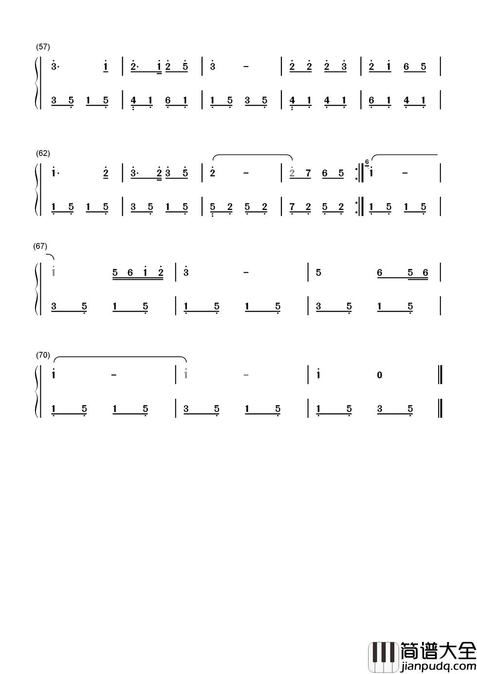 甜蜜蜜简谱_邓丽君_不愧为天籁之音