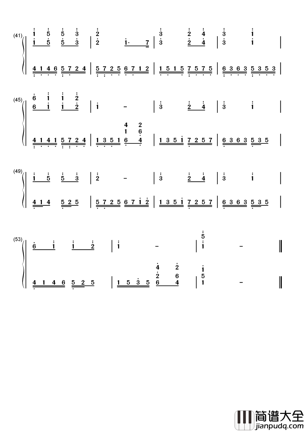 听妈妈的话简谱_周杰伦_听妈妈的话_别让她受伤