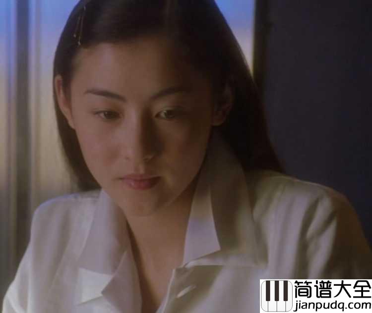 星语心愿简谱_张柏芝_世界上最遥远的距离不是生和死，而是站在你面前却不能说我爱你