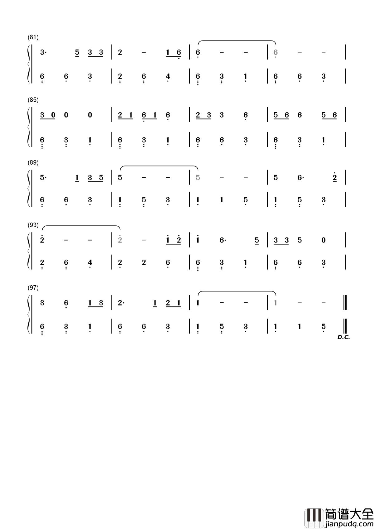 月光下的凤尾竹简谱_傣族民歌节奏舒缓，优美动听