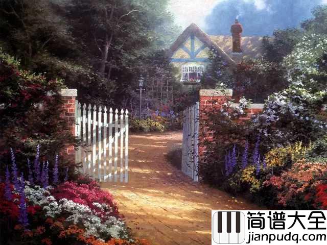 绿袖子简谱_乐曲恬静柔美，透着点淡淡的忧伤