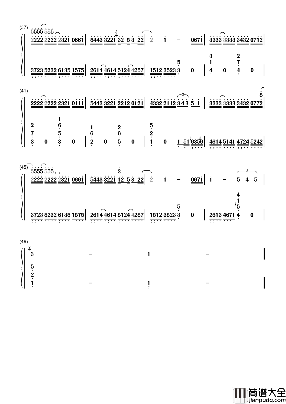说好的幸福呢简谱_周杰伦_那些爱过的感觉都太深刻