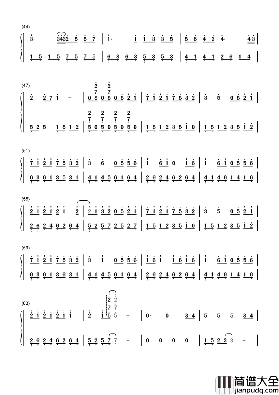 天黑黑简谱_孙燕姿_我怀念过去单纯美好的小幸福