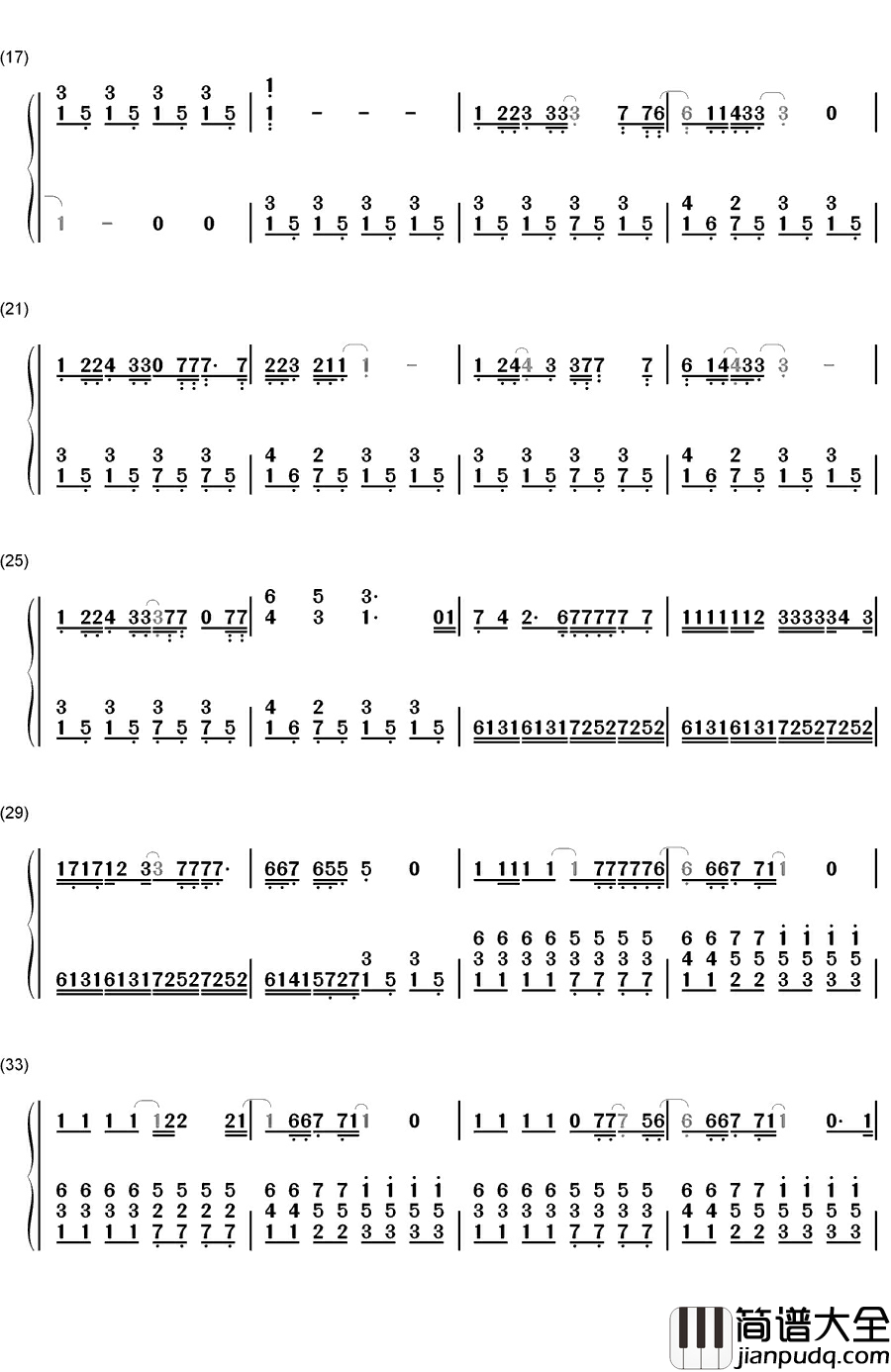 3月9日钢琴简谱_数字双手_レミオロメン_(Remioromen)