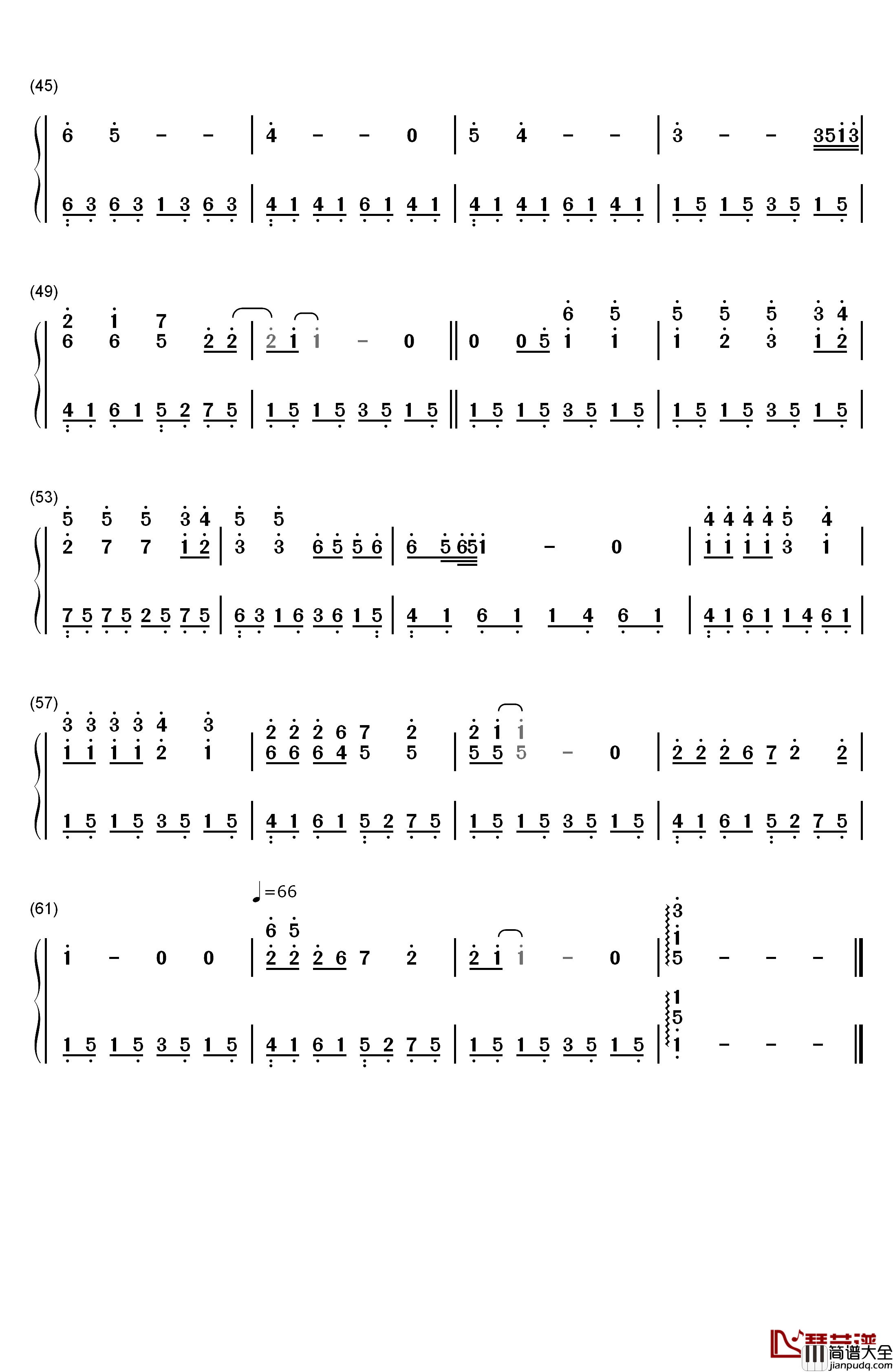 今天你要嫁给我钢琴简谱_数字双手_陶喆__蔡依林