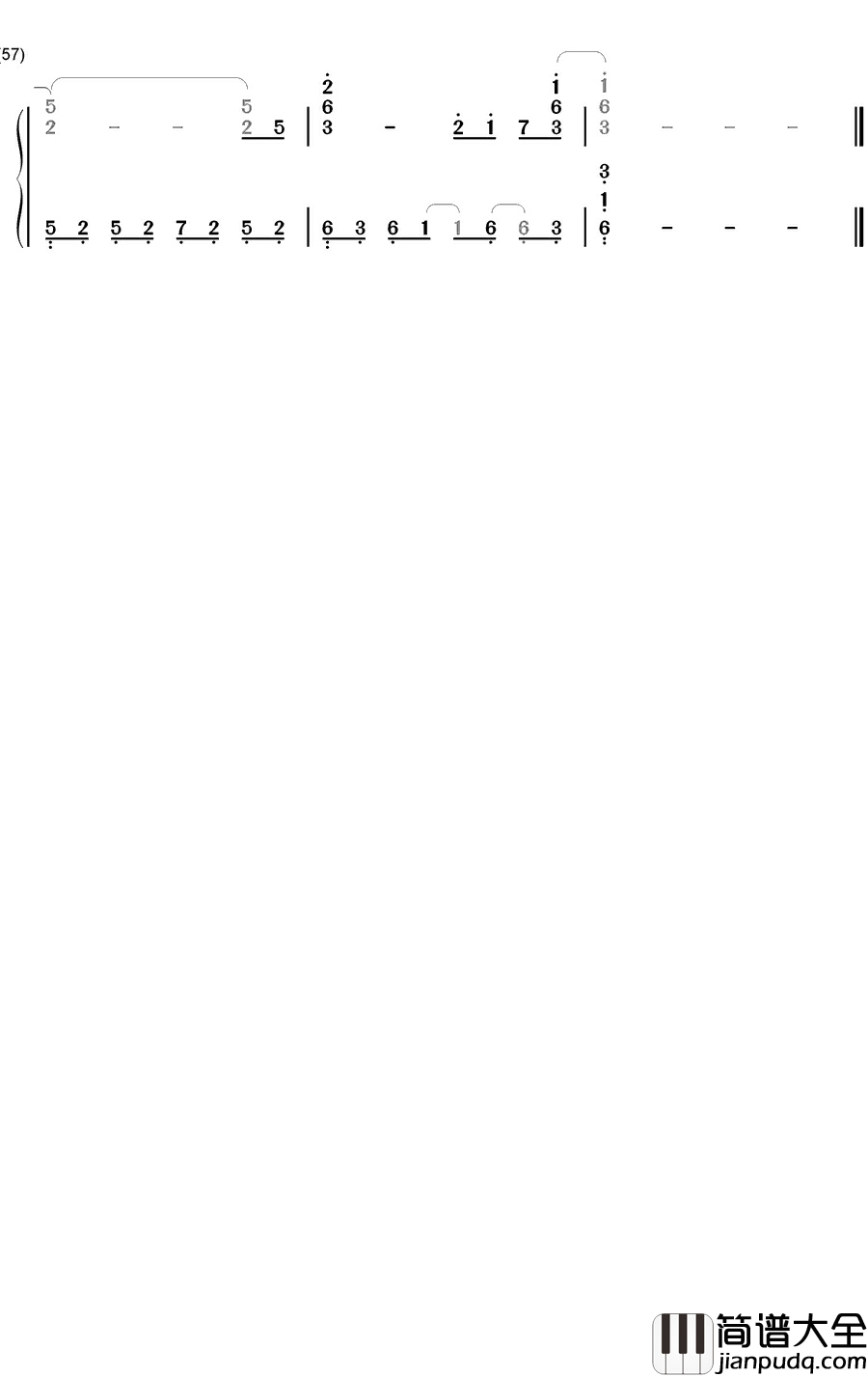 HANABI钢琴简谱_数字双手_いきものがかり__生物股长