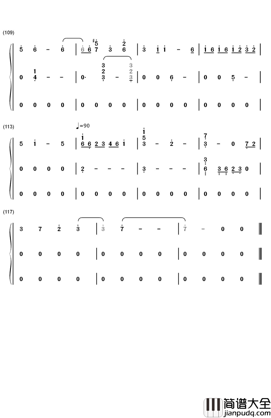 Rainbow_Girl钢琴简谱_数字双手_初音ミク
