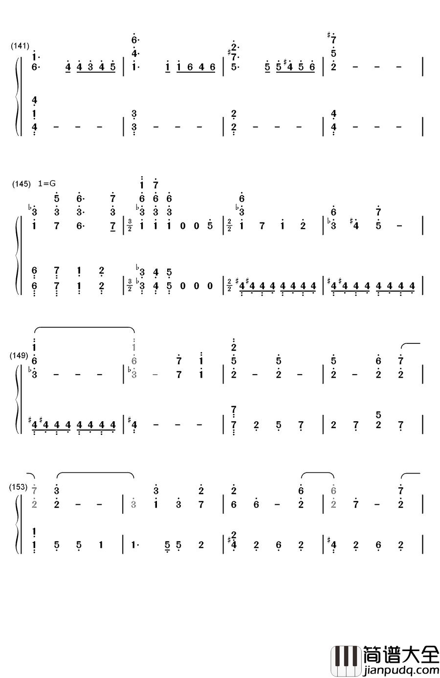 For_the_First_Time_in_Forever钢琴简谱_数字双手_Kristen_Bell_&_Idina_Menzel
