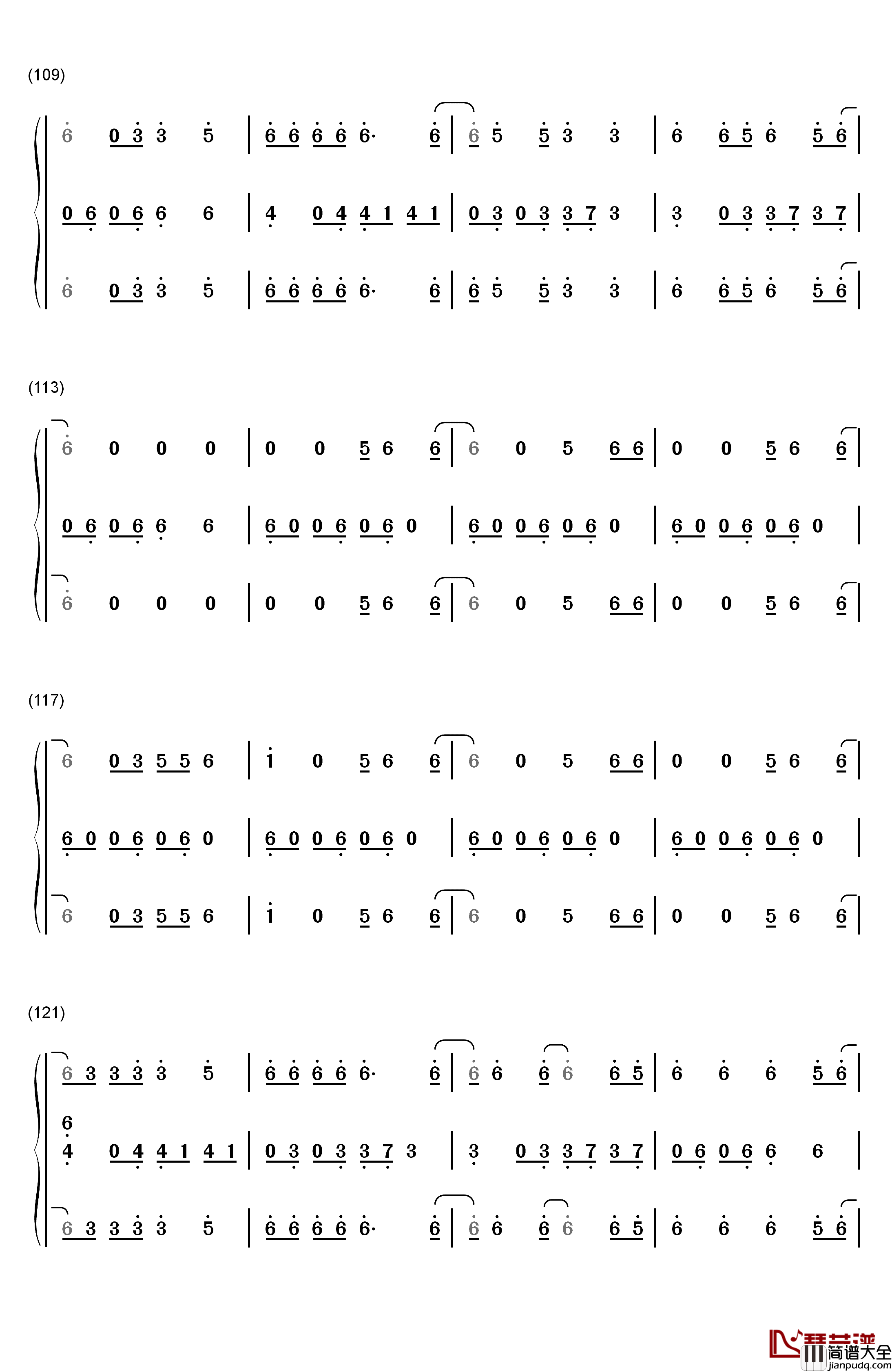 Happy钢琴简谱_数字双手_Pharrell_Williams