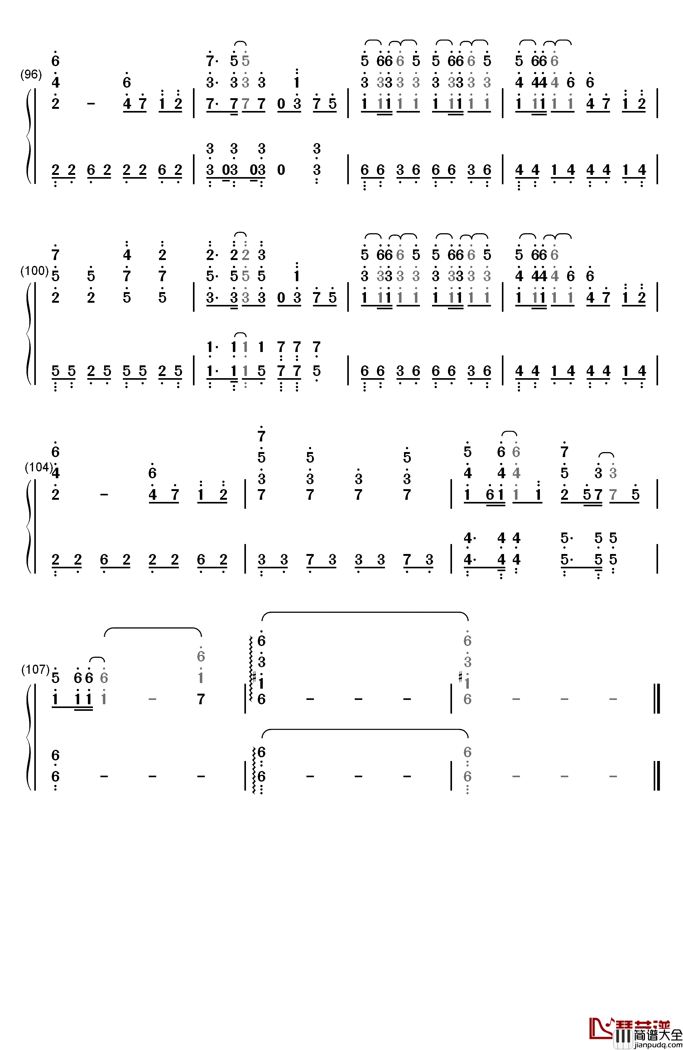 Only_My_Railgun钢琴简谱_数字双手_FripSide