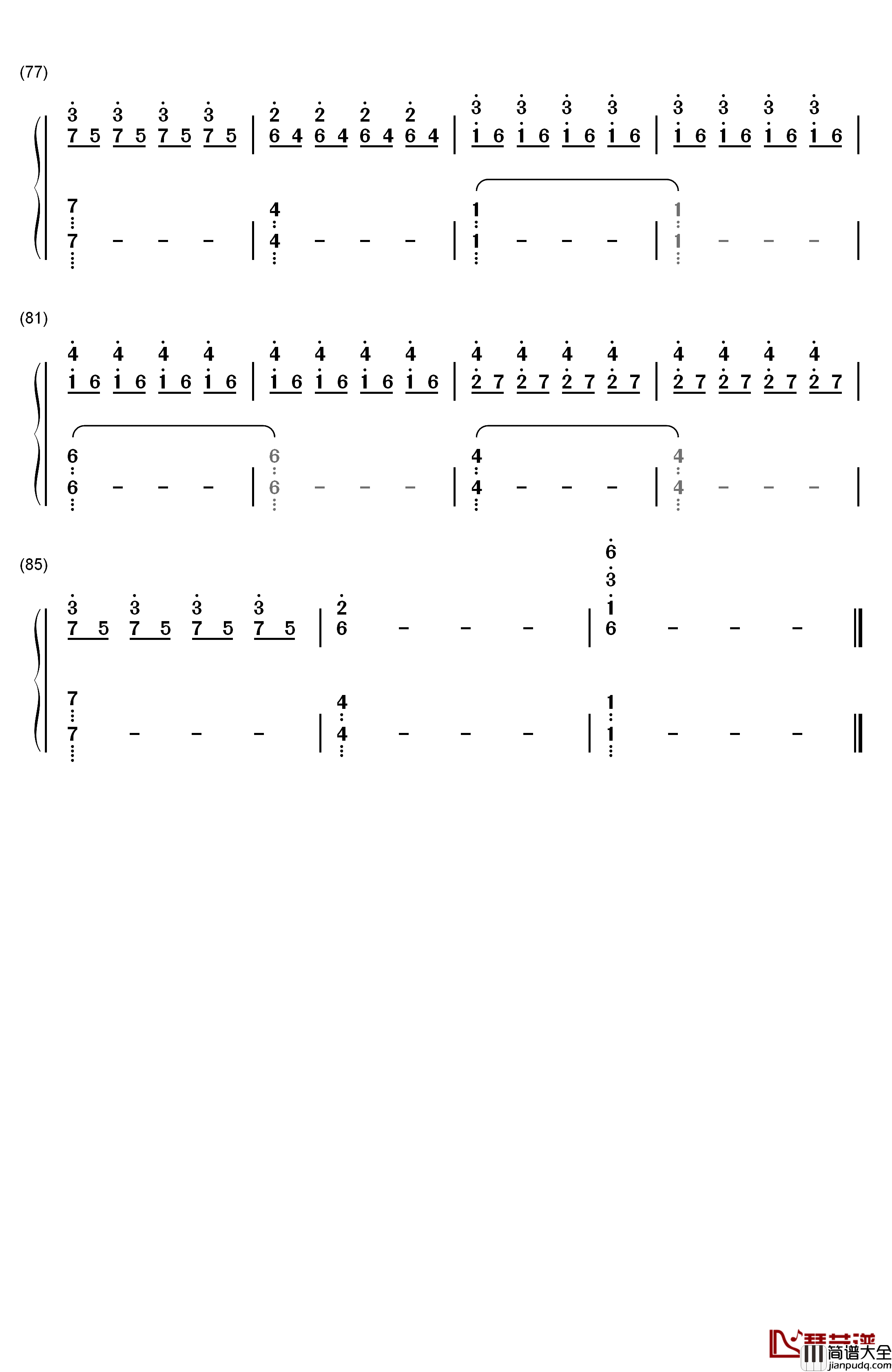 You_Ruin_Me钢琴简谱_数字双手_The_Veronicas