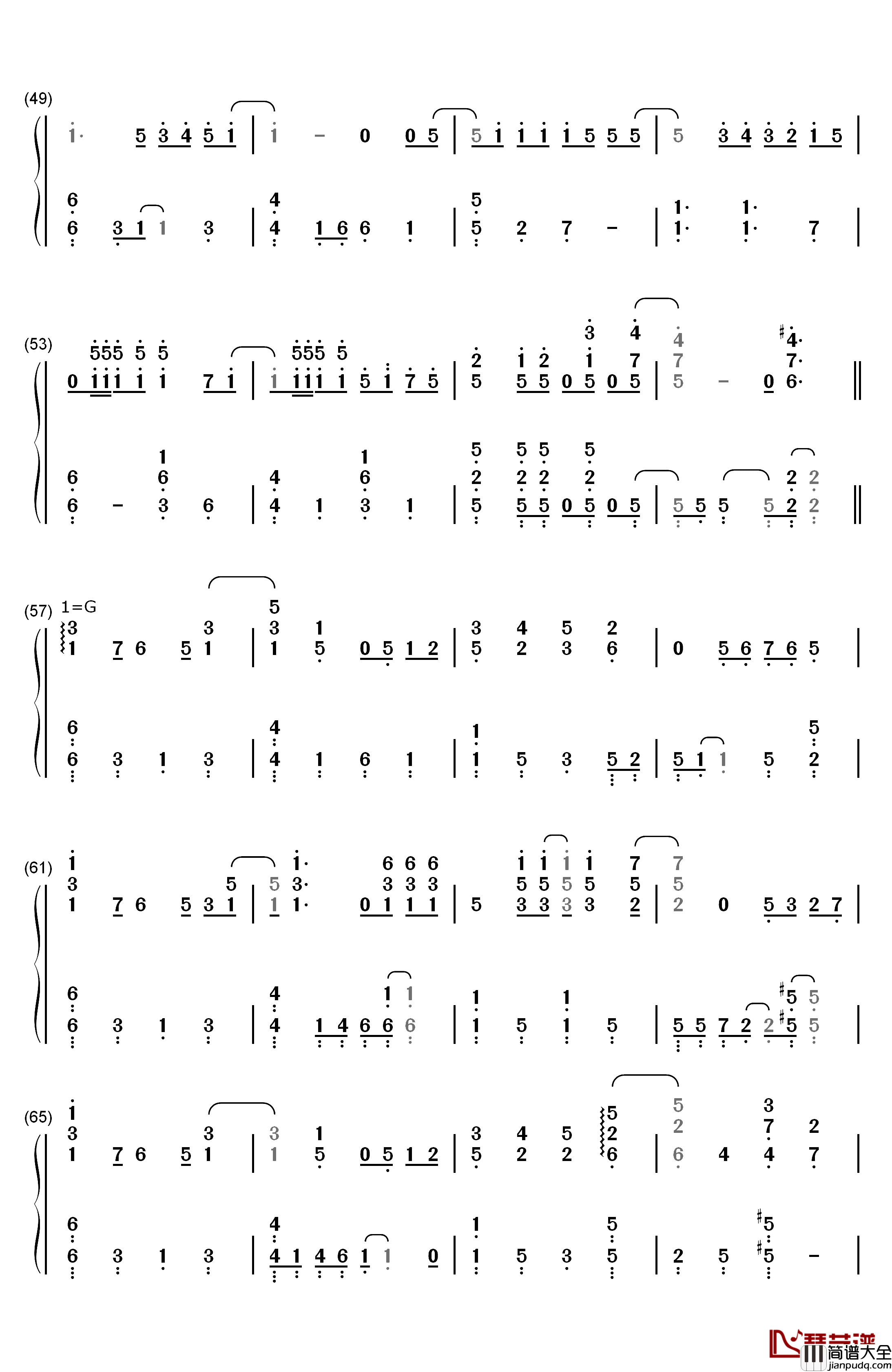 Evolution_Era钢琴简谱_数字双手_V.K克
