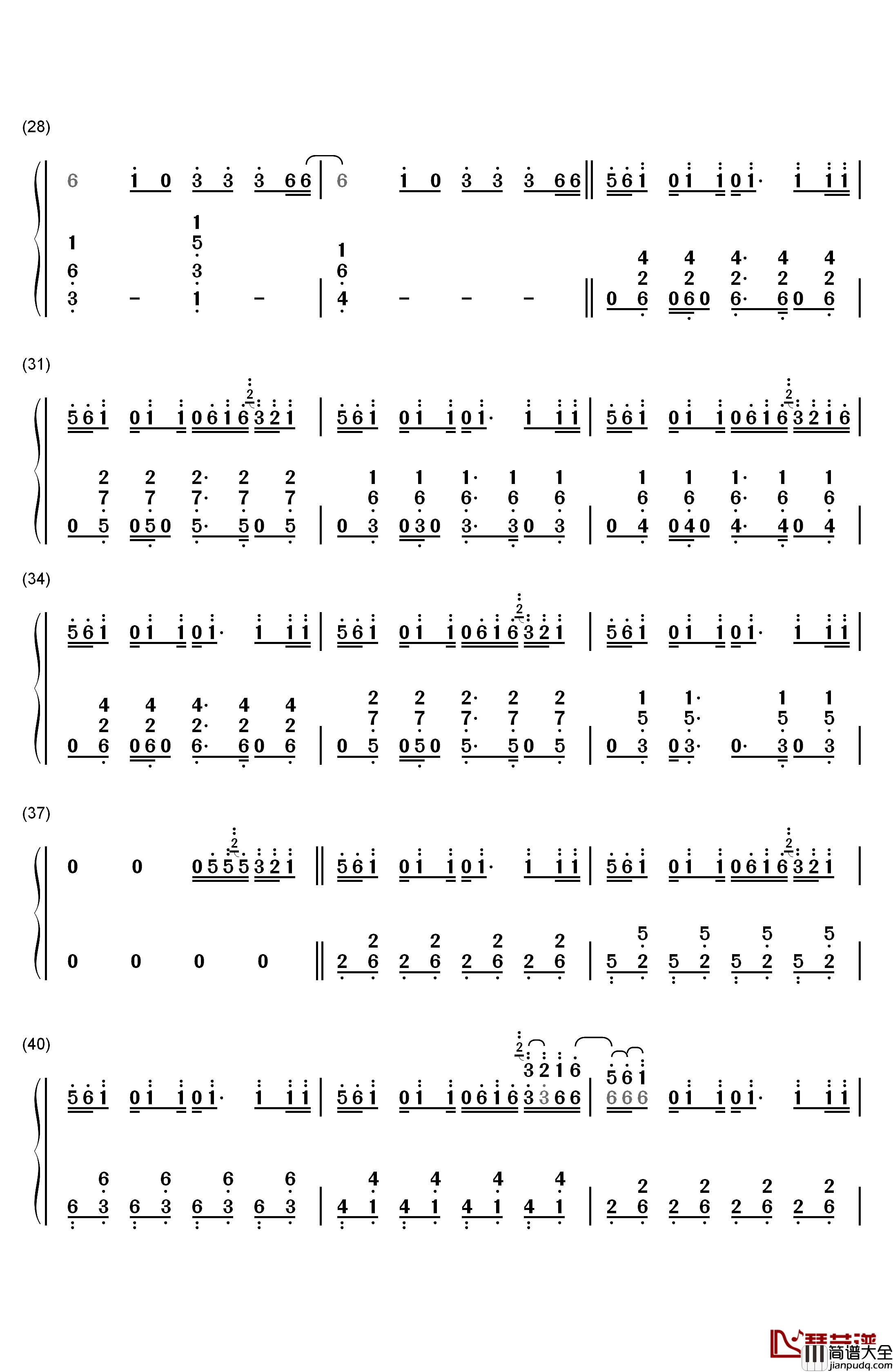 Stole_the_Show钢琴简谱_数字双手_Kygo