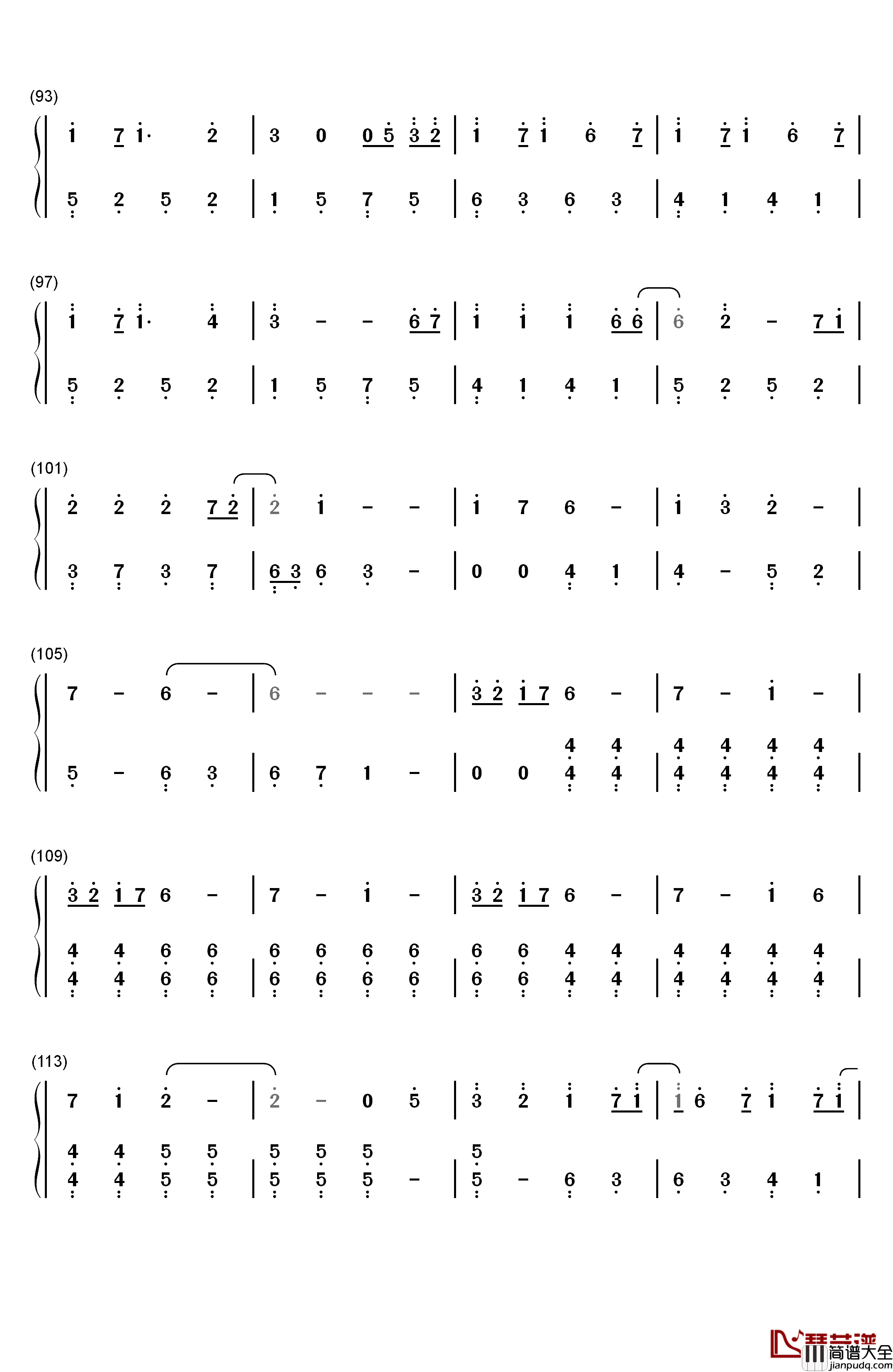 爱在记忆中找你钢琴简谱_数字双手_林峯