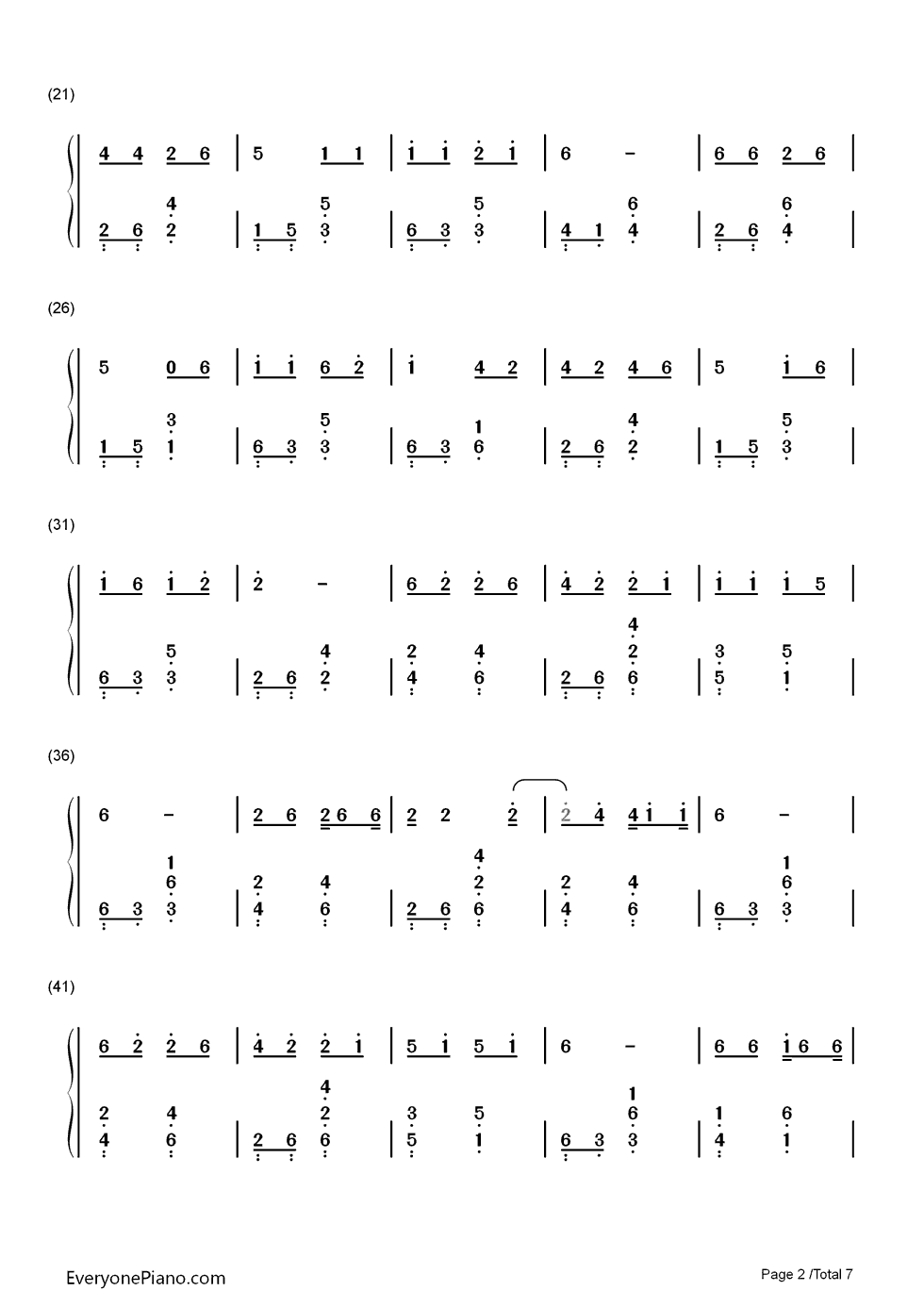 我叫小沈阳钢琴简谱_数字双手_小沈阳