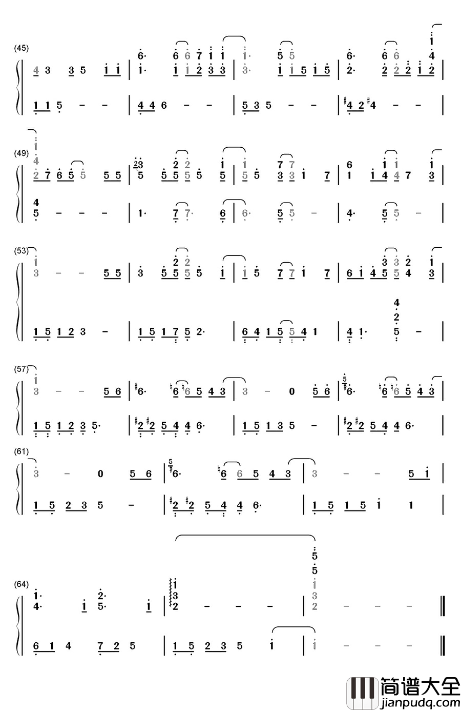 Early_Summer_II钢琴简谱_数字双手_Be_Factory