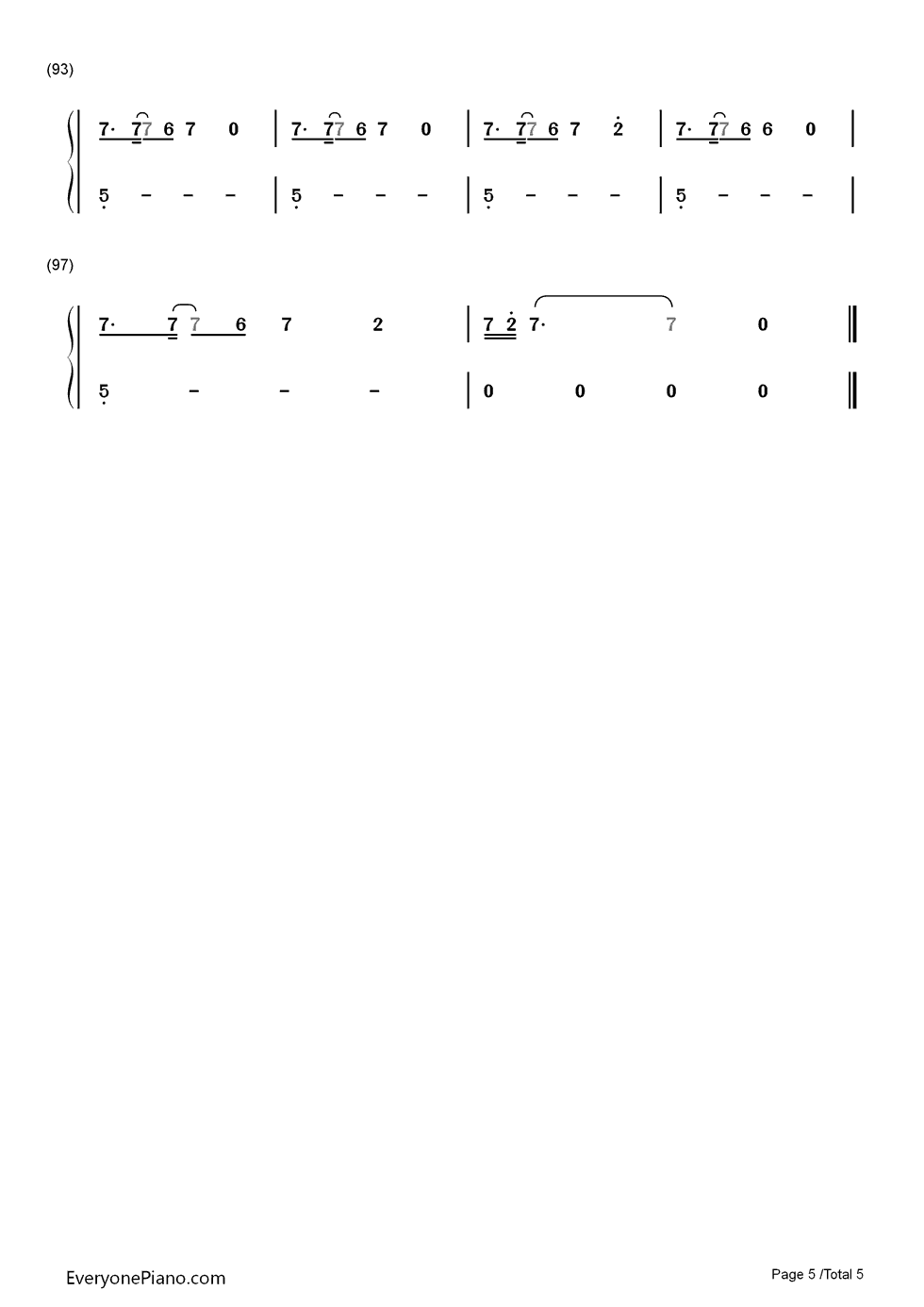 Black_Magic钢琴简谱_数字双手_Little_Mix