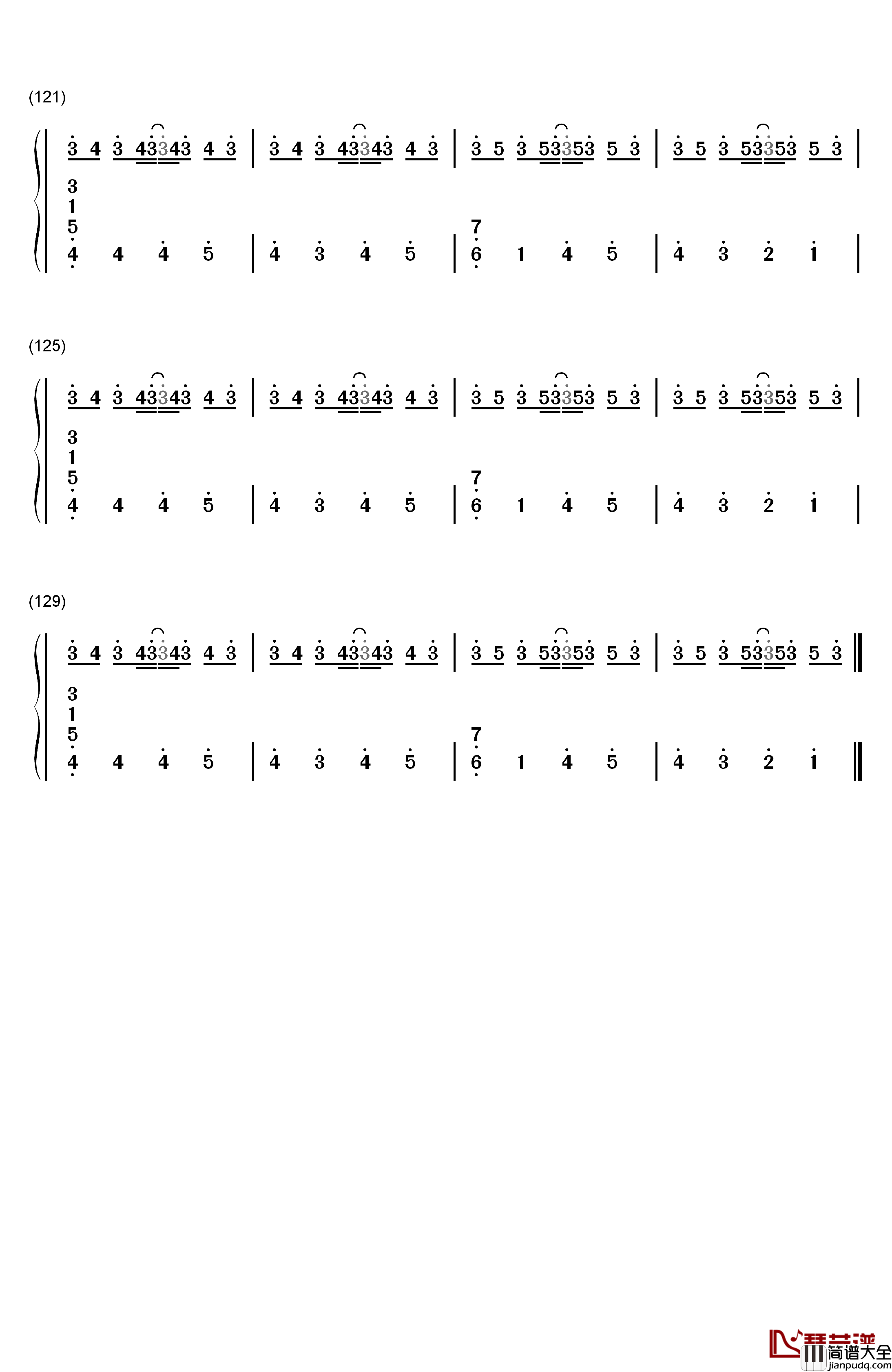 Von钢琴简谱_数字双手_菅野洋子