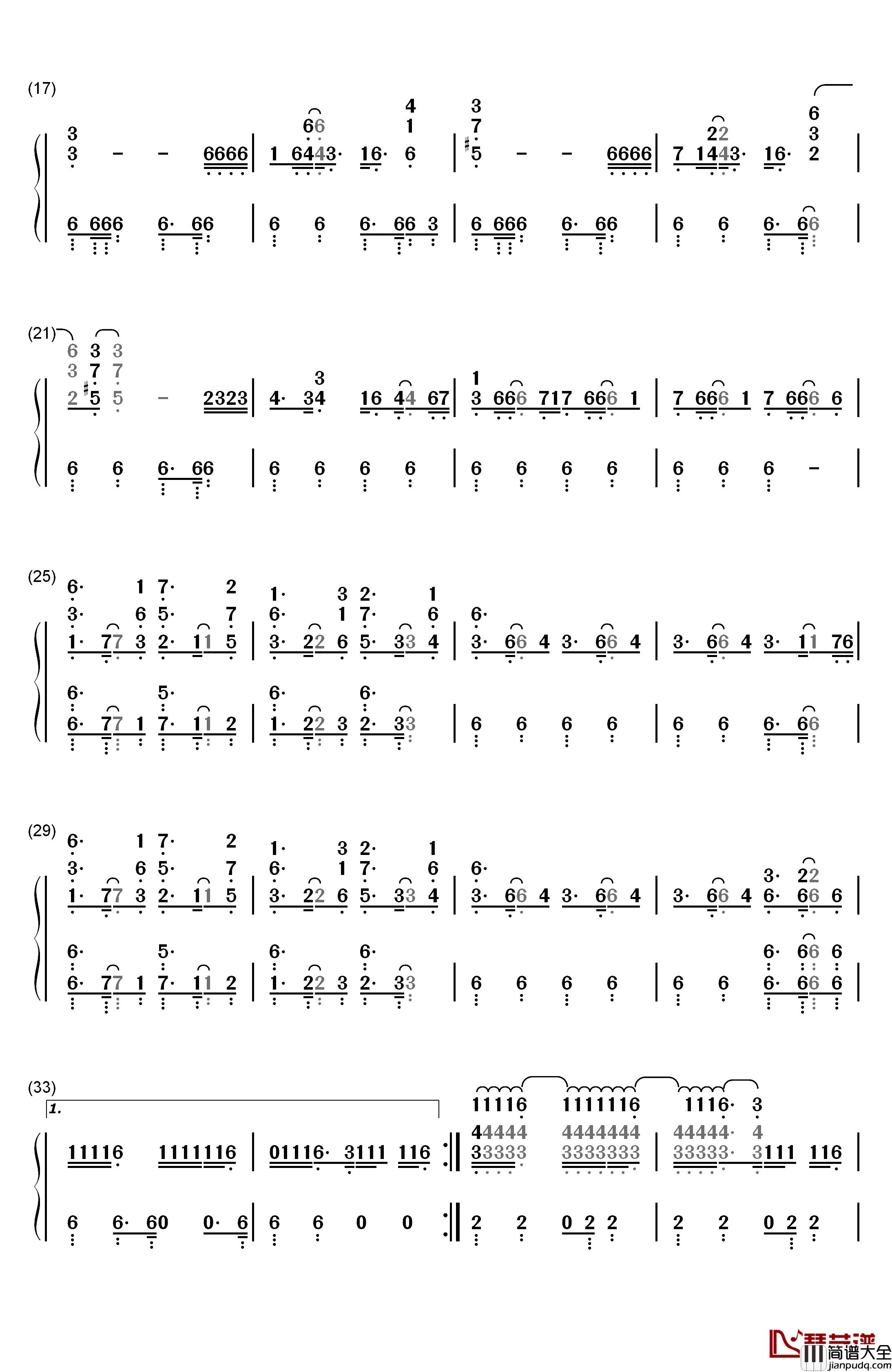 Karma钢琴简谱_数字双手_Alicia_Keys