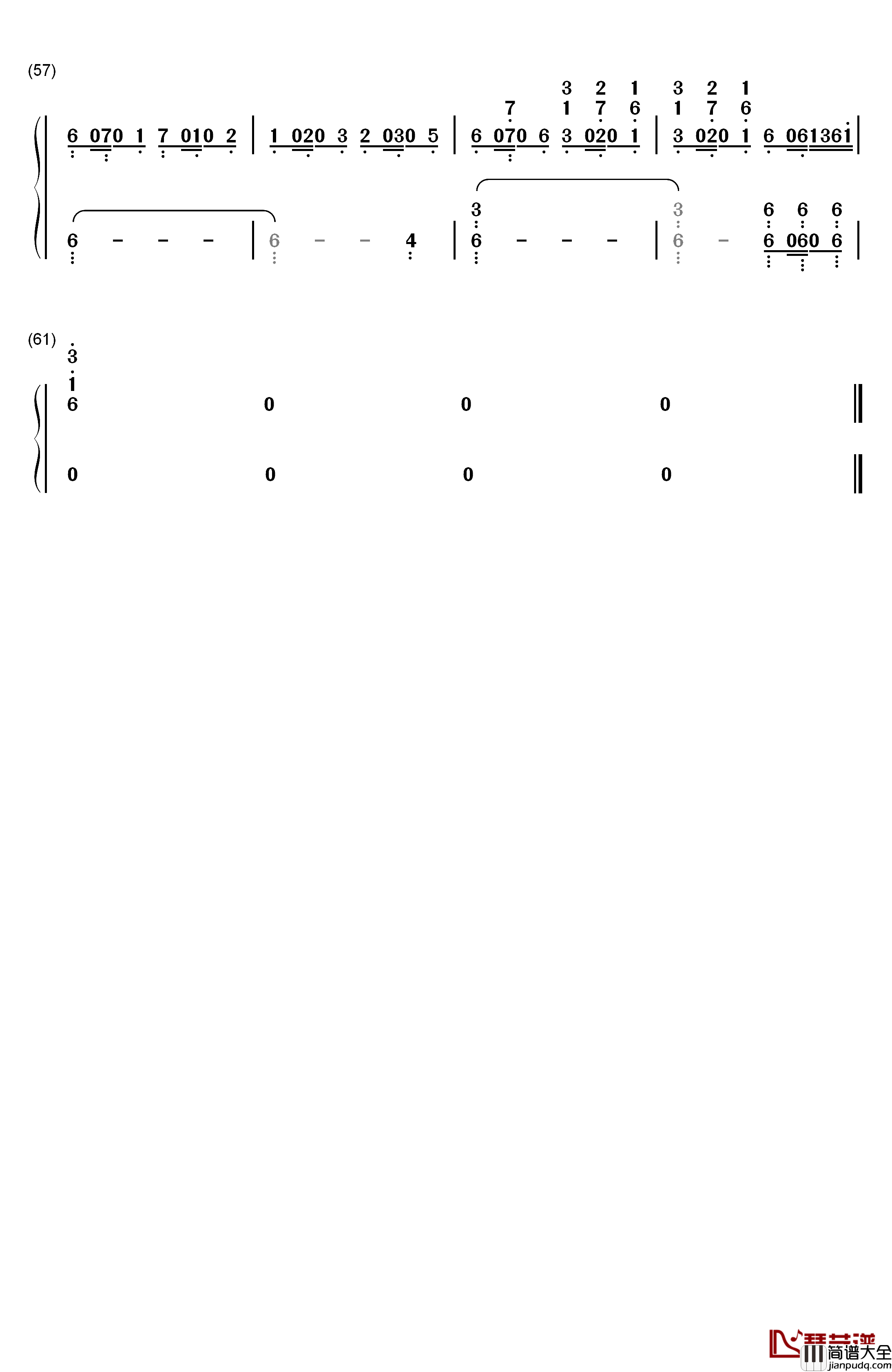 Karma钢琴简谱_数字双手_Alicia_Keys