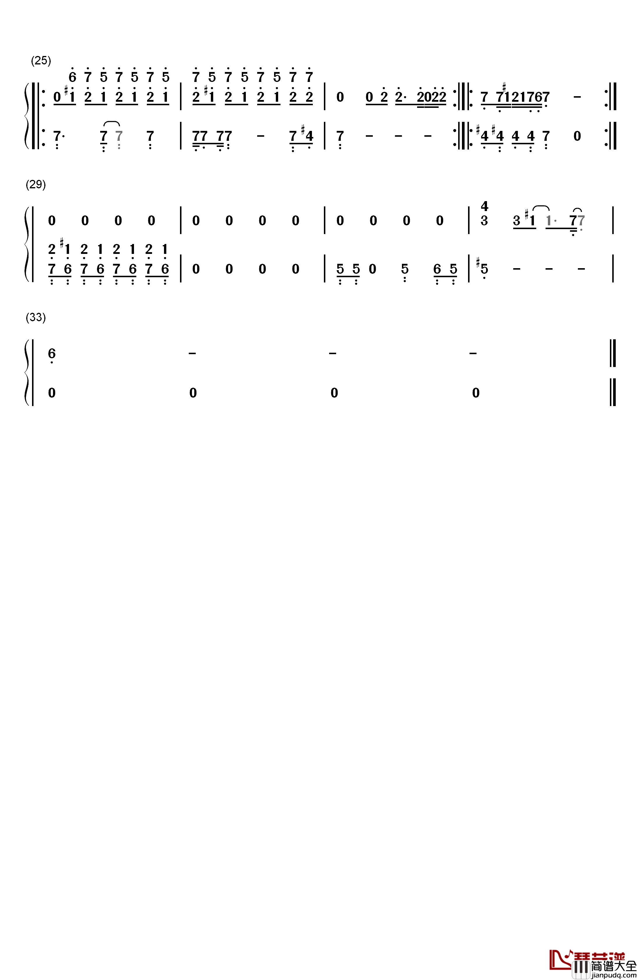 Formation钢琴简谱_数字双手_Beyoncé