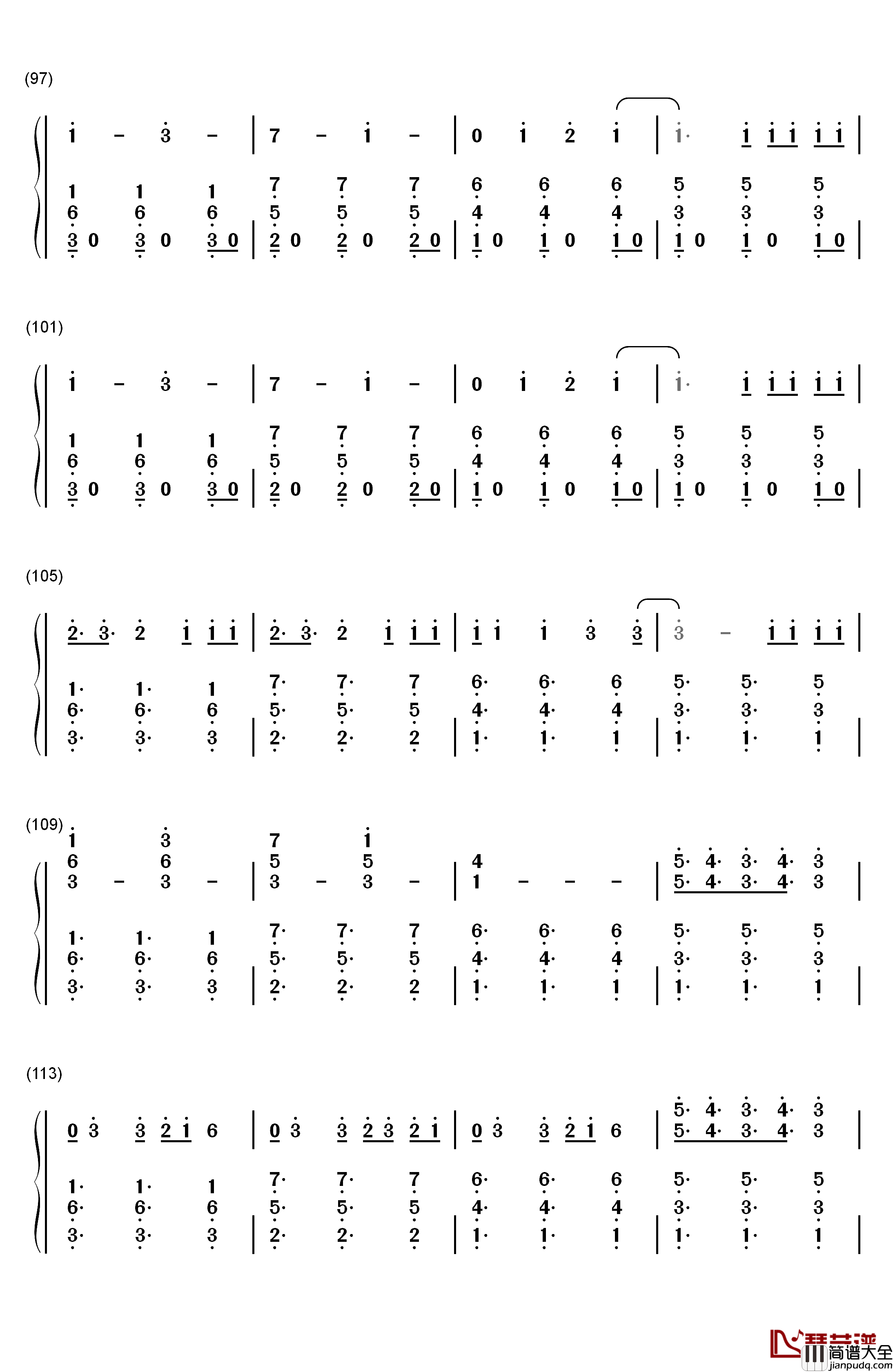Treat_You_Better钢琴简谱_数字双手_Shawn_Mendes
