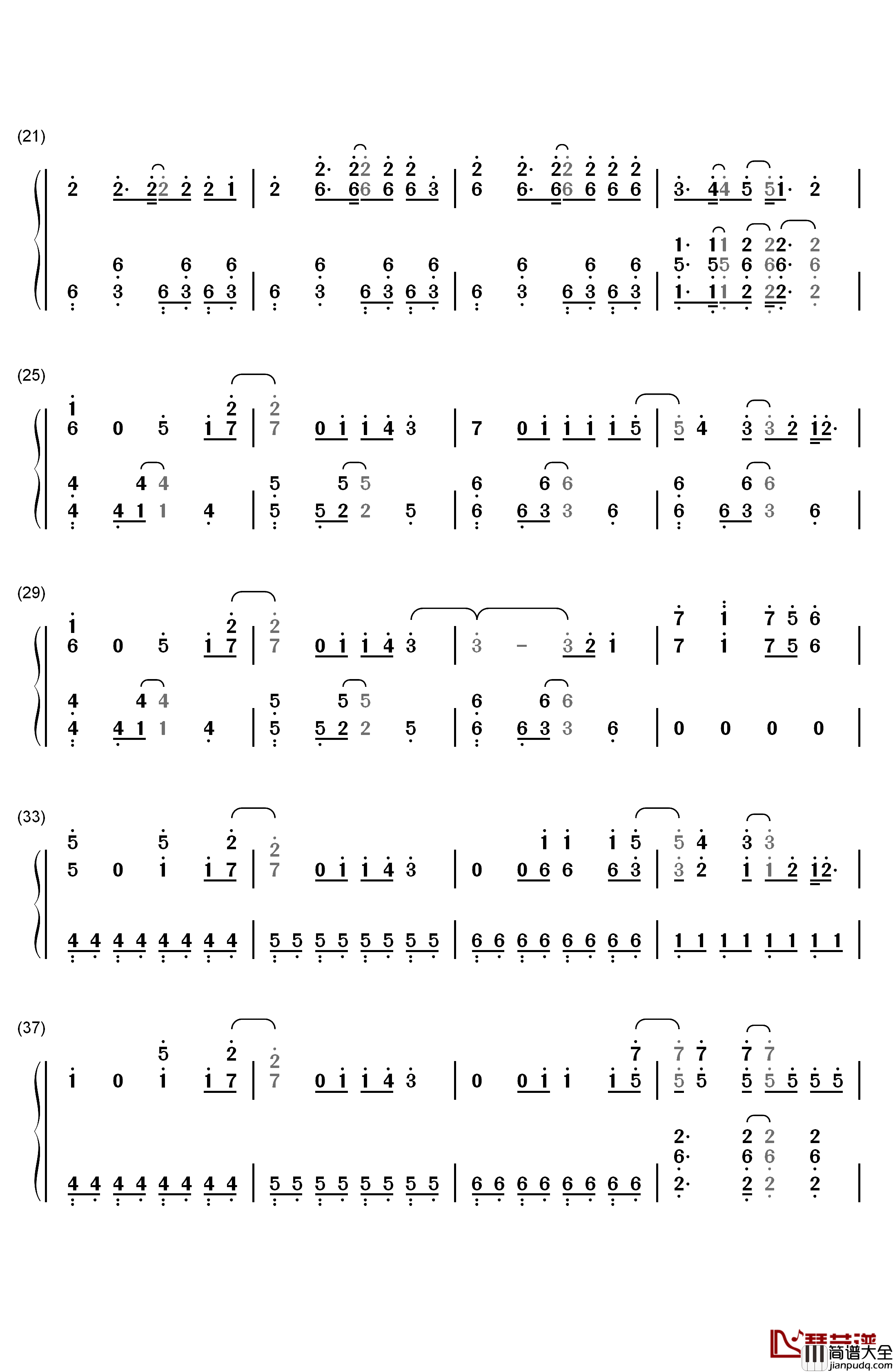 Renegade钢琴简谱_数字双手_STEREO_DIVE_FOUNDATION