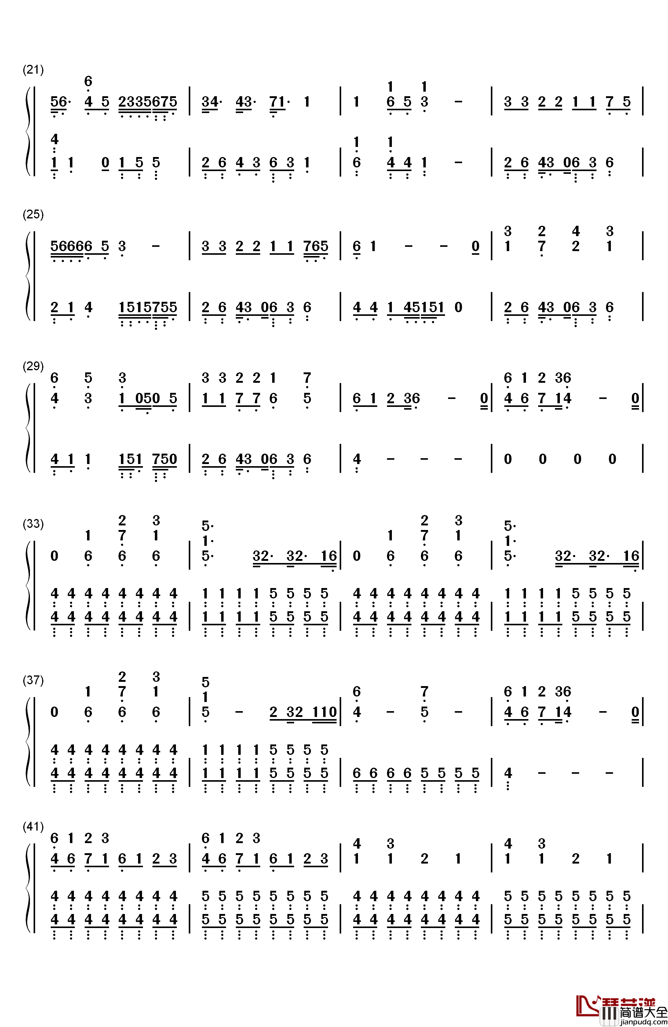 Safe_and_Sound（安然无恙Taylor_Swift）钢琴简谱_数字双手_Taylor_Swift__泰勒·斯威夫特