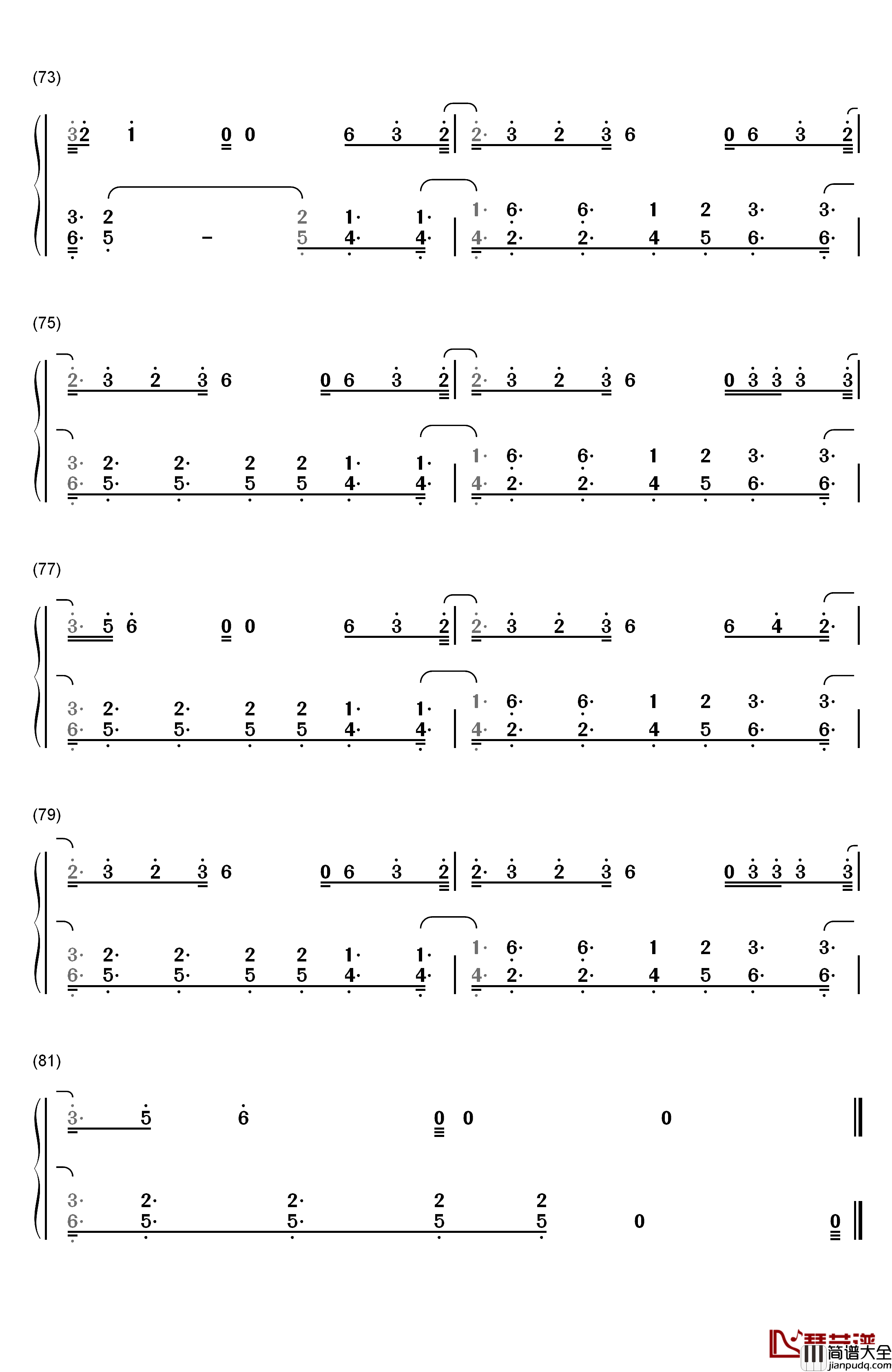 Lush_Life钢琴简谱_数字双手_Zara_Larsson