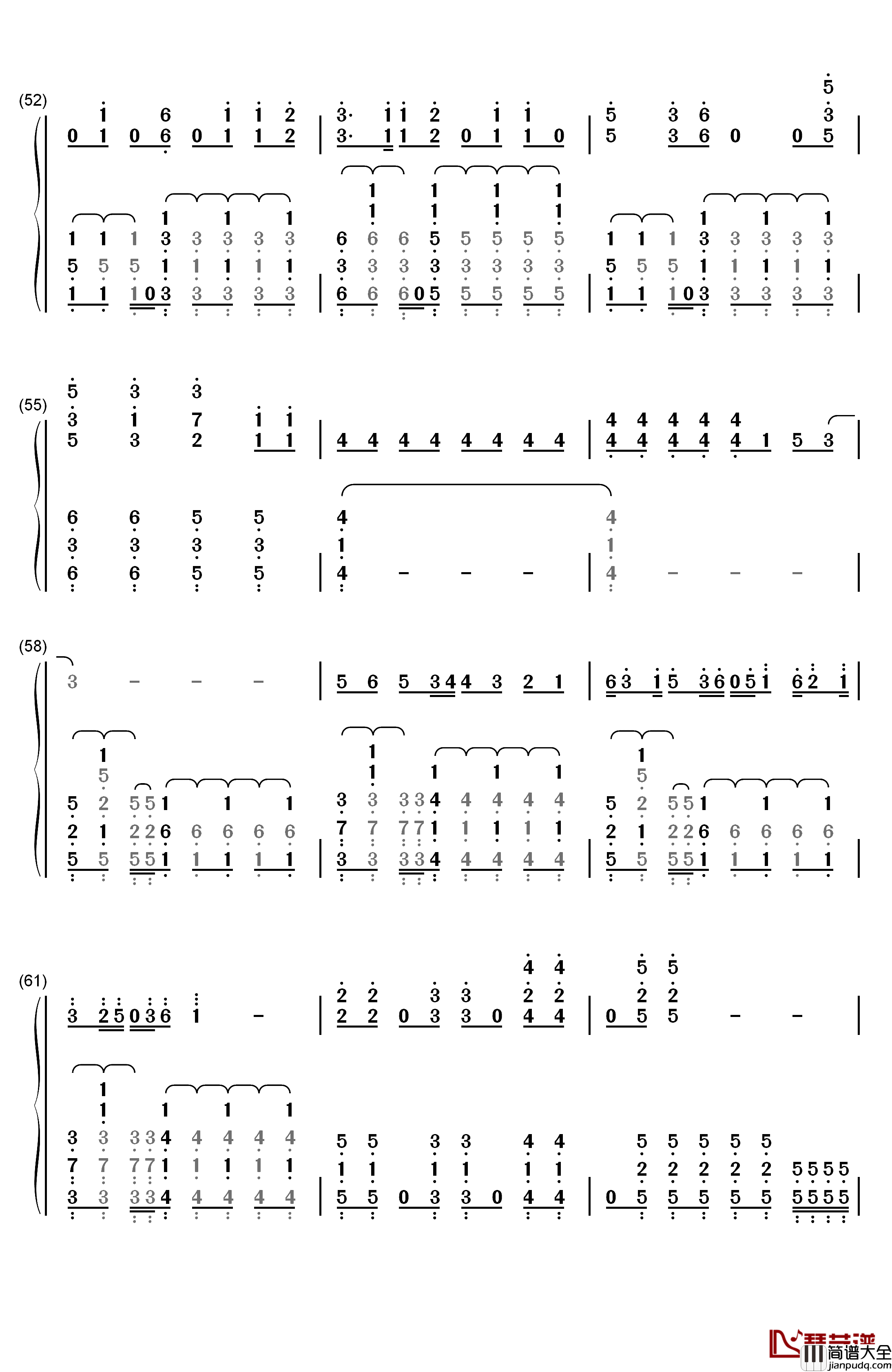 Shut_Up_and_Dance钢琴简谱_数字双手_Walk_the_Moon