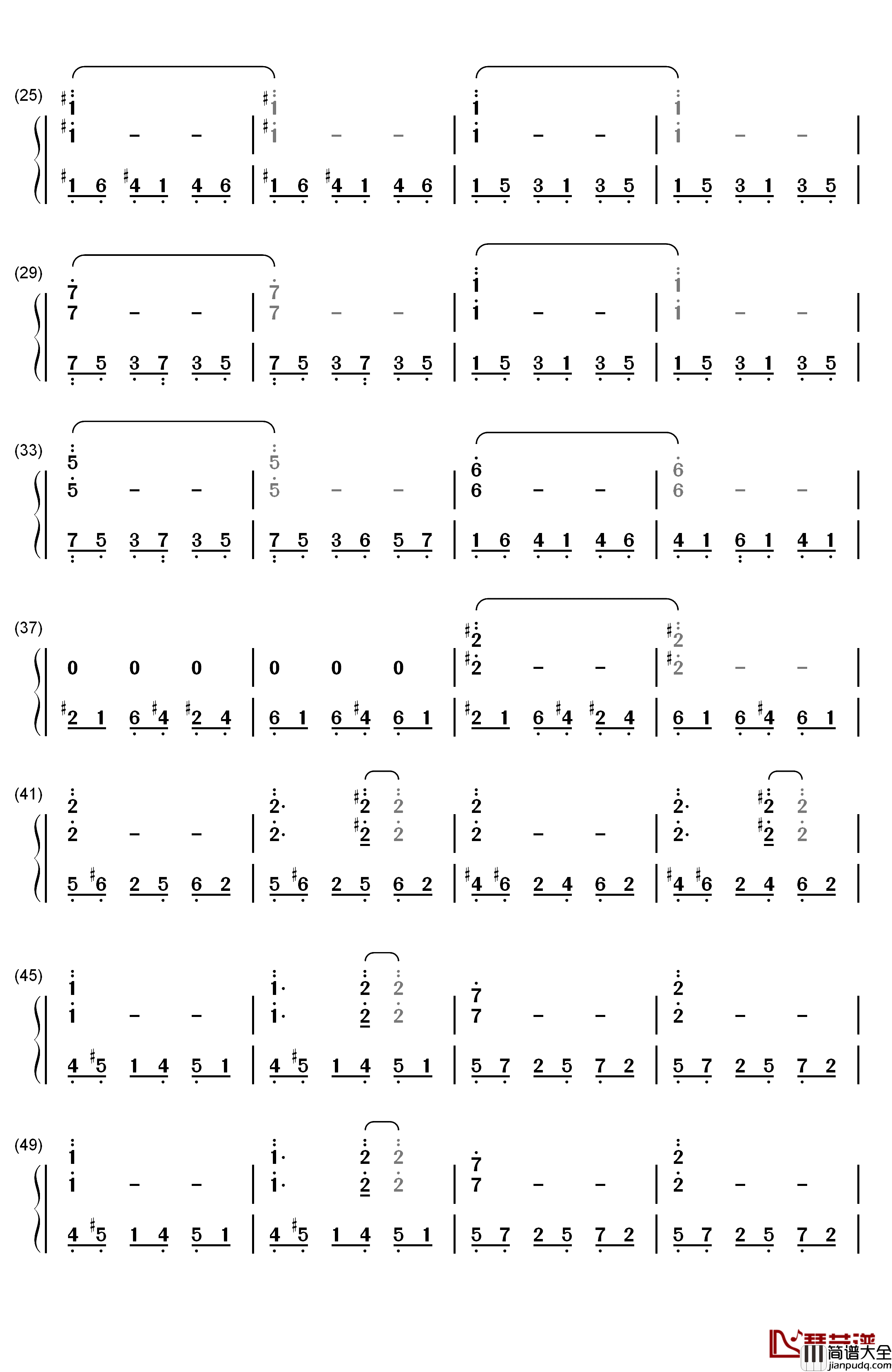 The_Hands_Dealt钢琴简谱_数字双手_Michael_Giacchino
