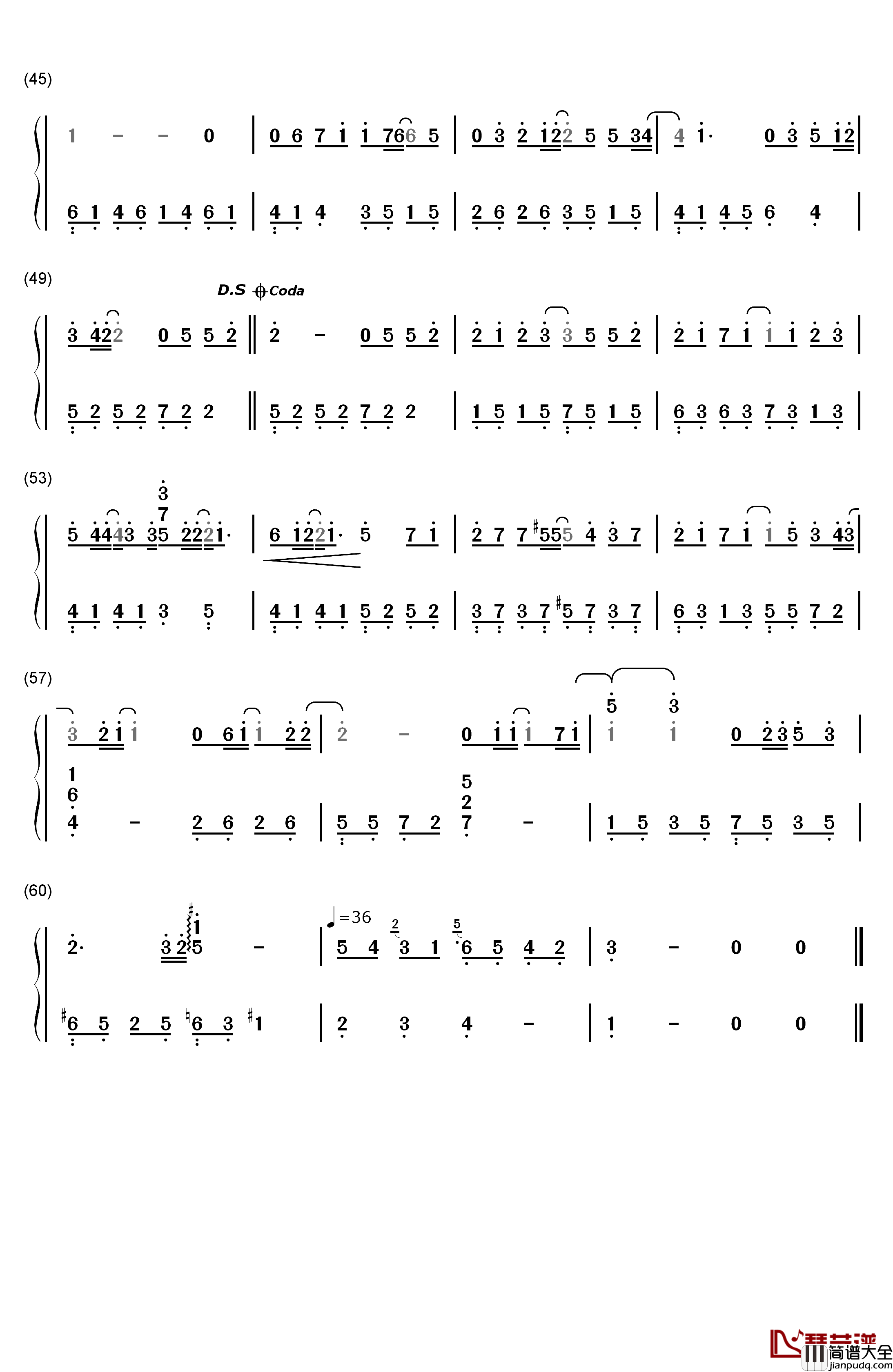 如果我变成回忆钢琴简谱_数字双手_Tank