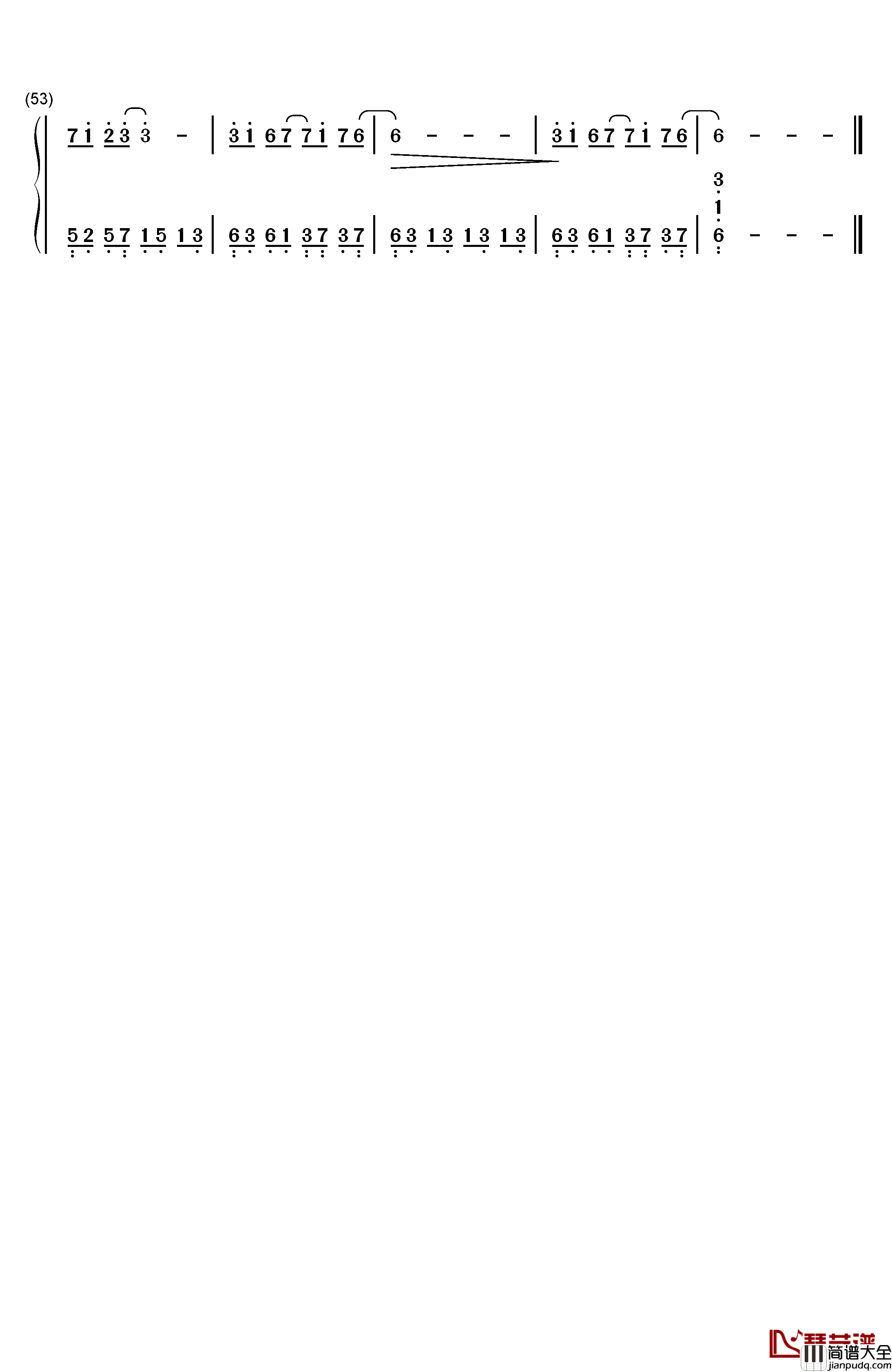 点点繁星钢琴简谱_数字双手_班得瑞