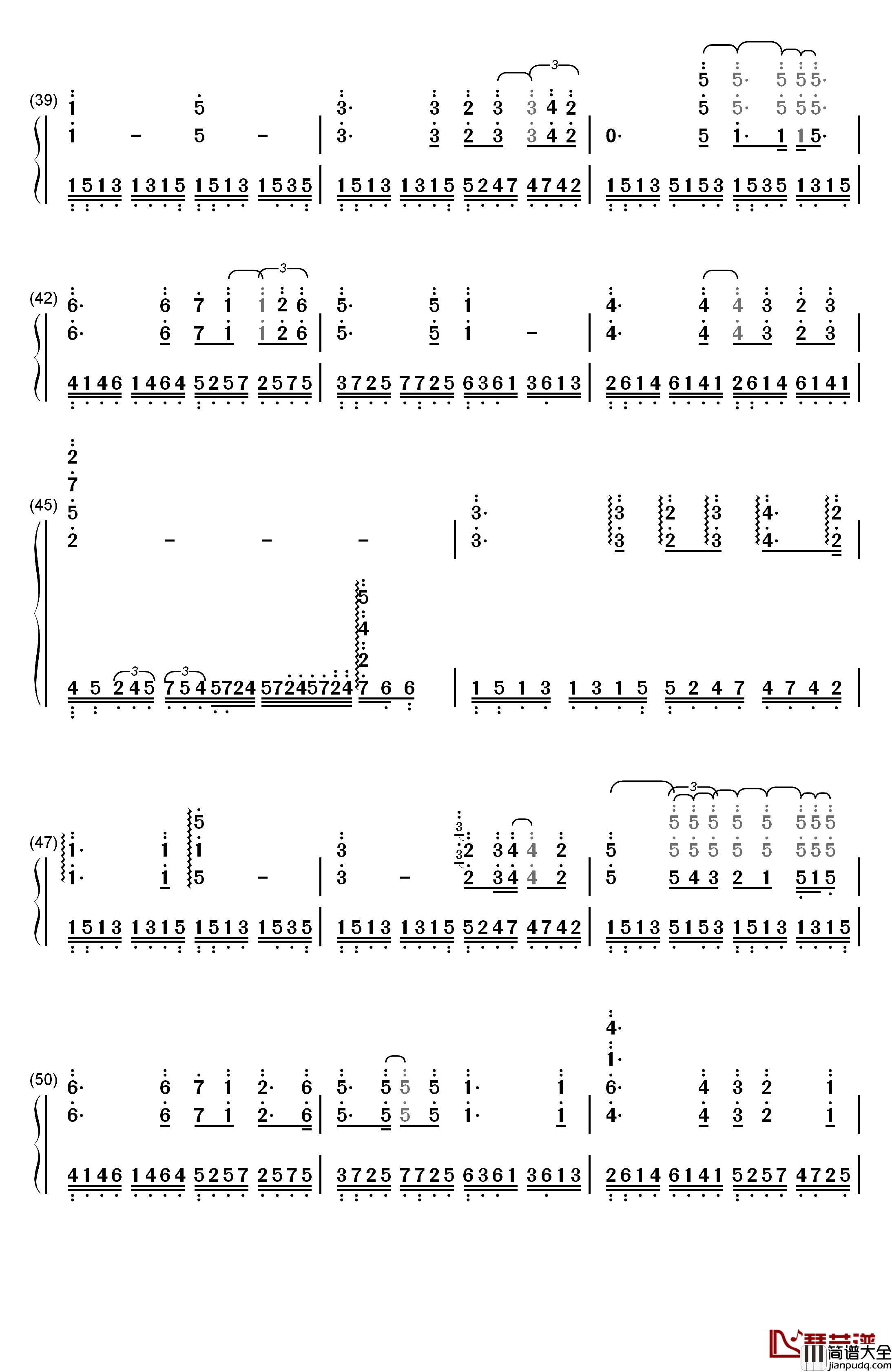 And_I_..._You钢琴简谱_数字双手_Giovanni_Marradi(乔瓦尼)