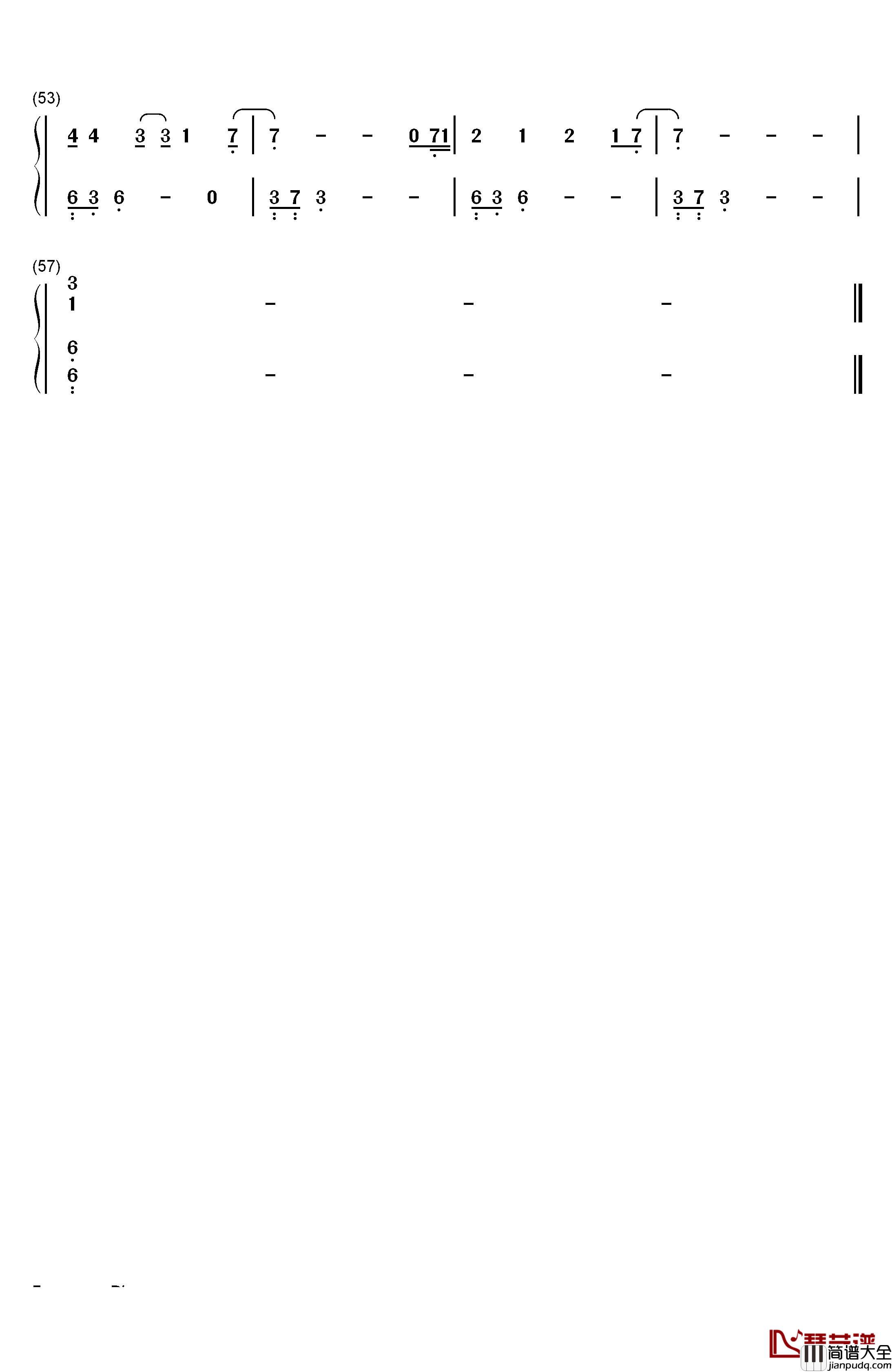 Take_Me_To_Shanghai钢琴简谱_数字双手_John_Hughes_Íse_Downes